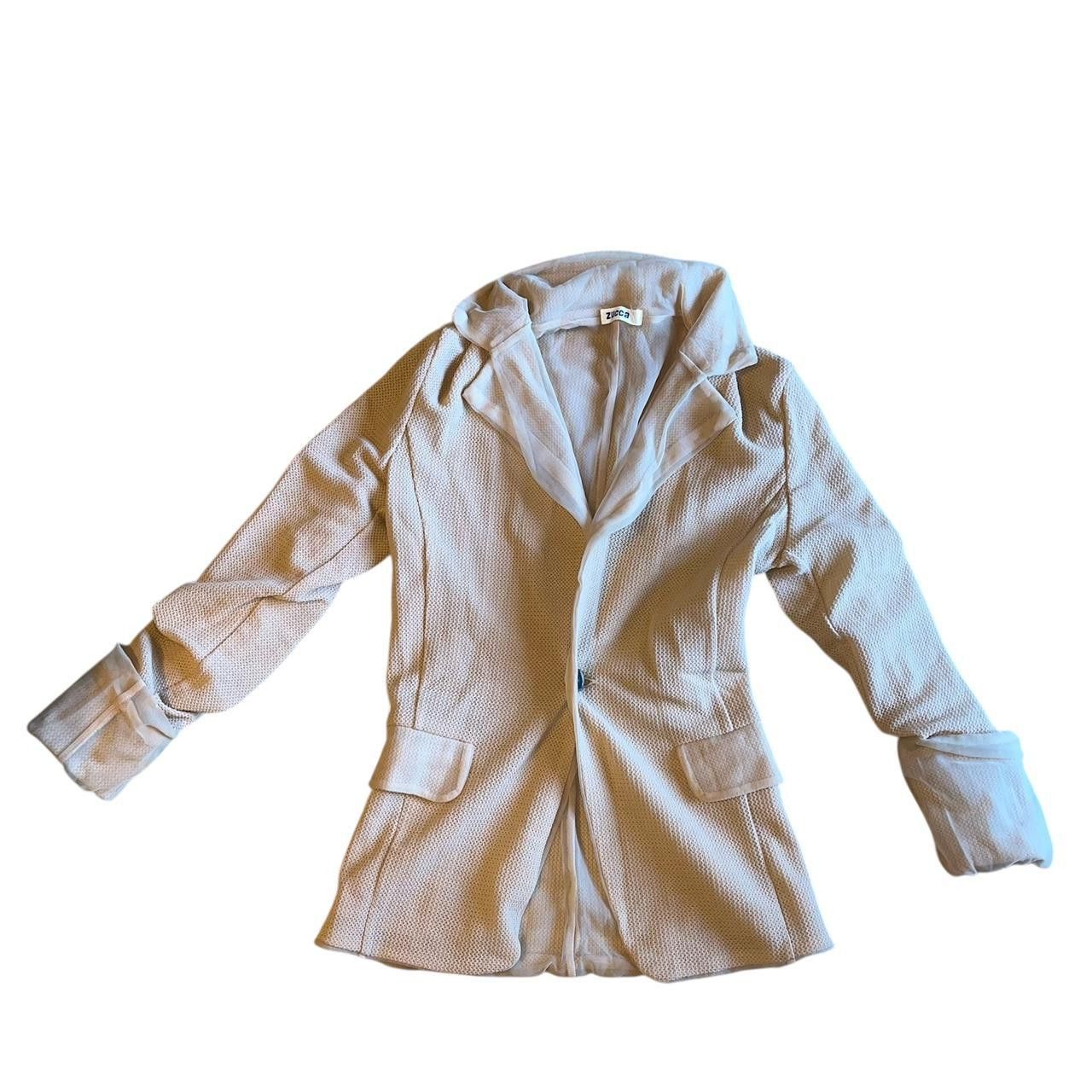 Zucca Vintage ZUCCa 1998 S/S Multilayer Blazer Size M / US 6-8 / IT 42-44 - 1 Thumbnail