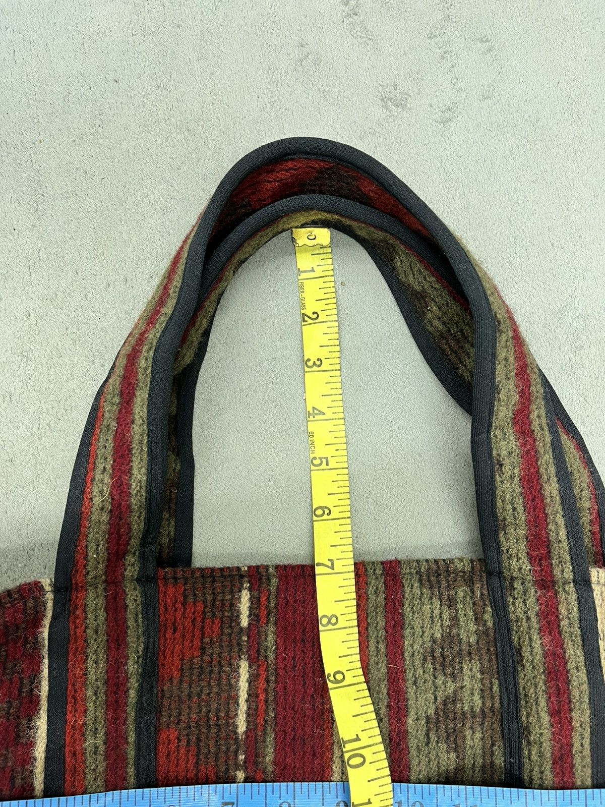 Johnson Woolen Mills ARCHIVE🔥JOHNSON WOOLEN MILLS CHECK TOTE BAG Size ONE SIZE - 11 Thumbnail