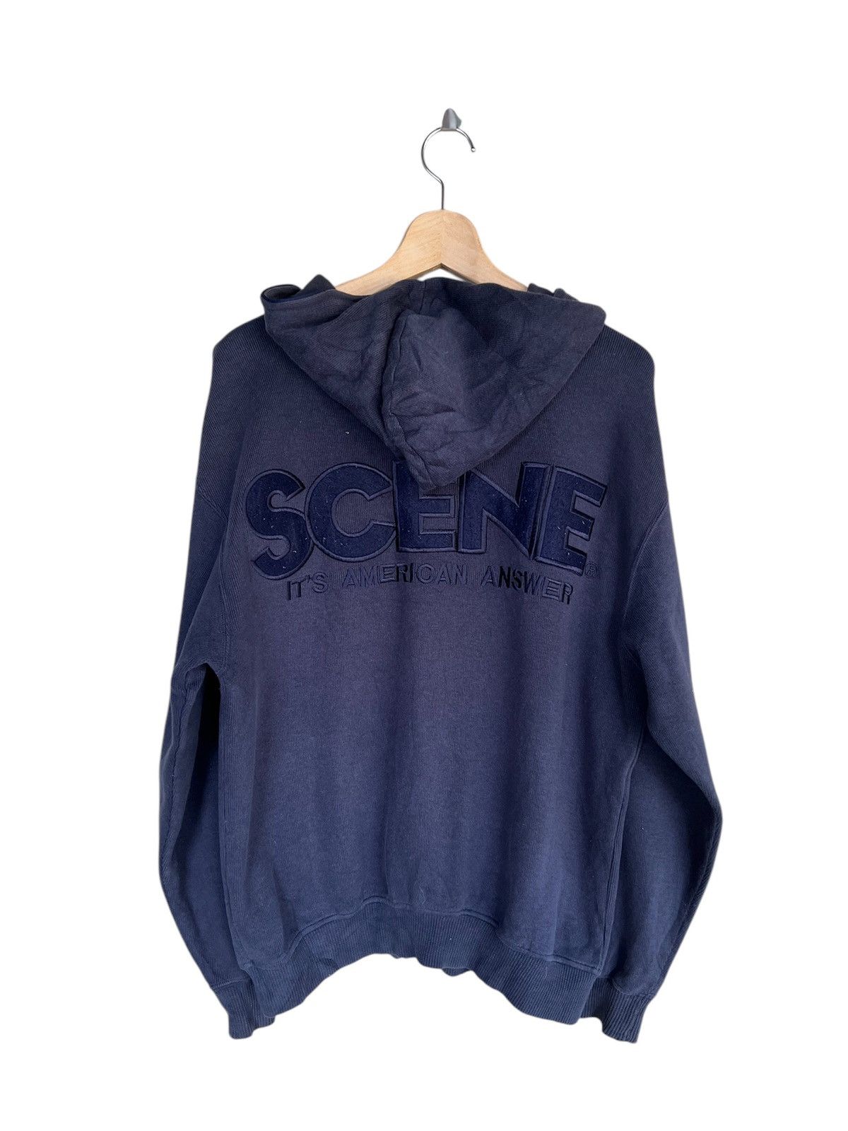 Vintage Vintage Scene Spell Out Hoodies Size US M / EU 48-50 / 2 - 1 Thumbnail