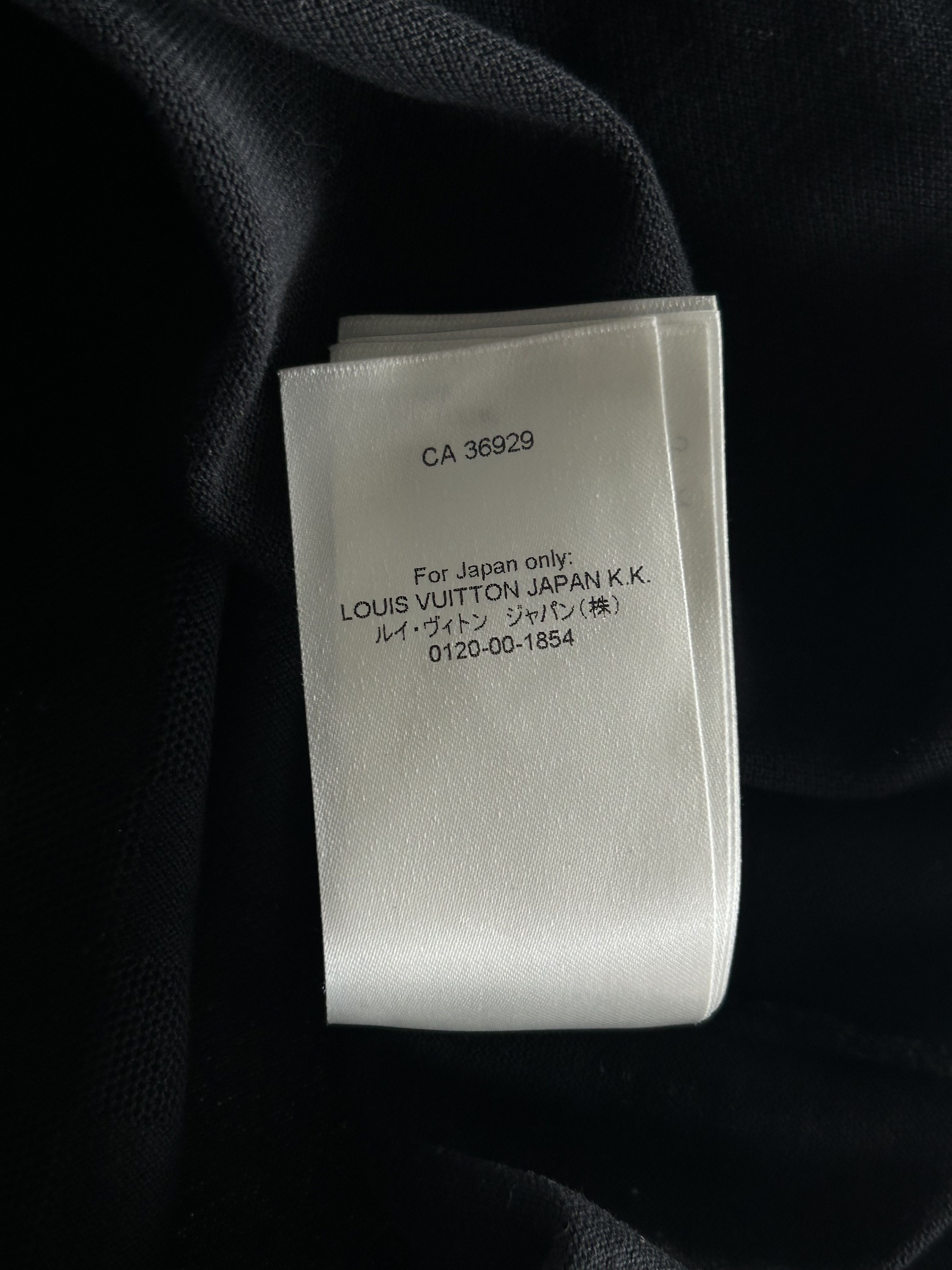 Louis Vuitton Louis Vuitton Black Half Damier Pocket T-Shirt Size US S / EU 44-46 / 1 - 8 Thumbnail