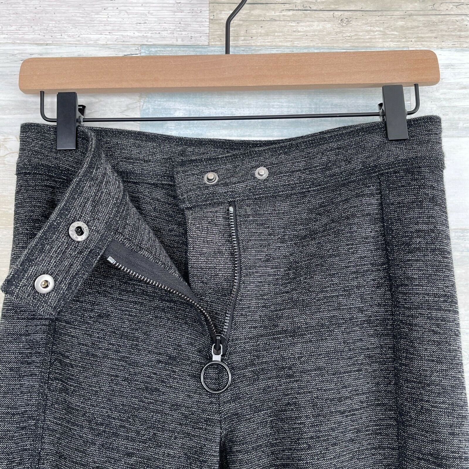 Lou & Grey Lou & Grey Apres Ski Pants Gray High Rise Crop Stretch Small Size 28" / US 6 / IT 42 - 5 Thumbnail