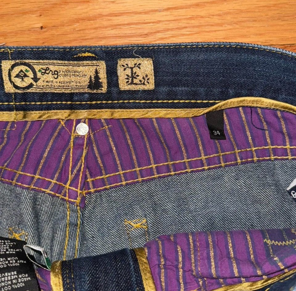 LRG BAGGY VINTAGE LRG JEANS Size US 34 / EU 50 - 3 Thumbnail
