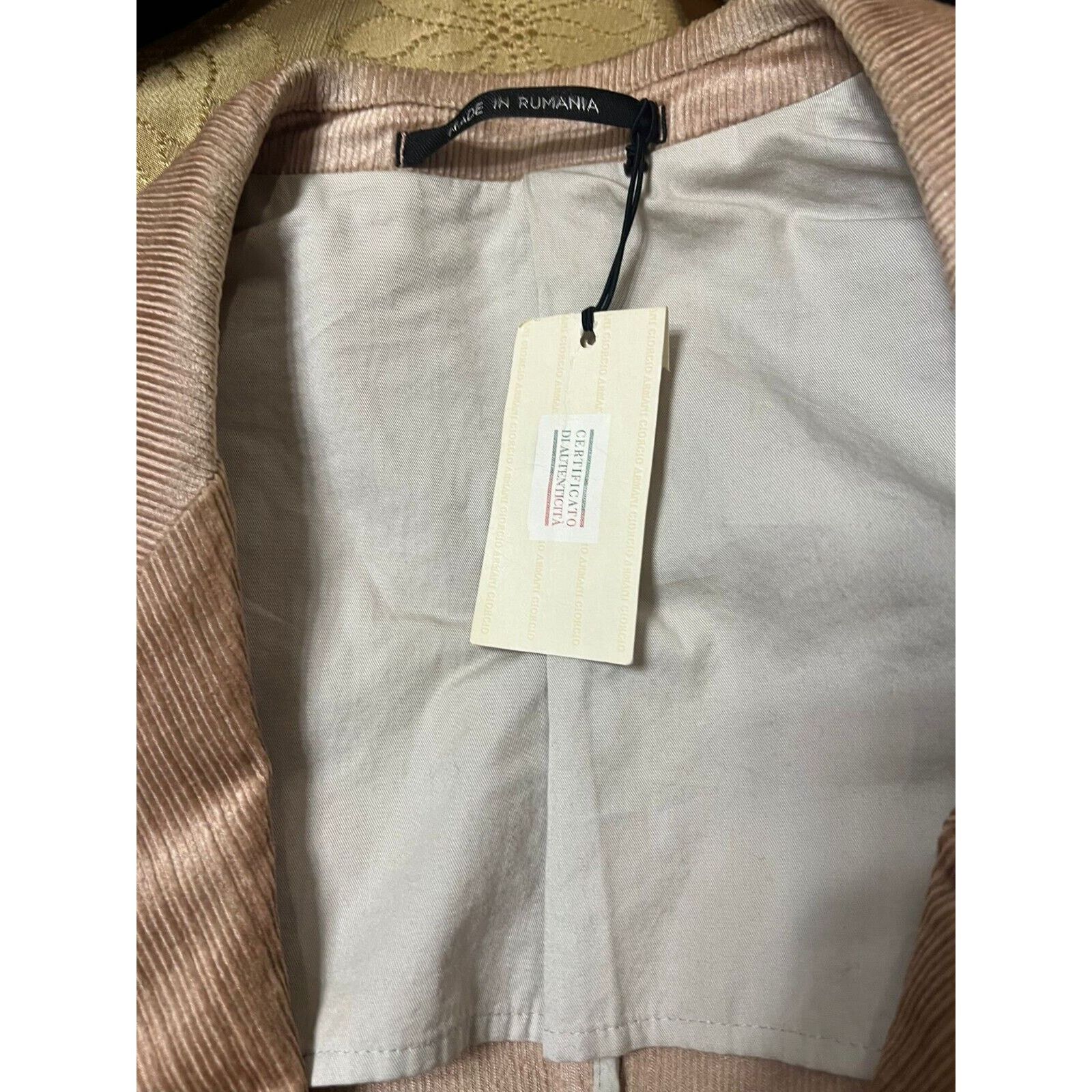 Giorgio Armani NEW Giorgio Armani Collezioni Cordoroy Sportcoat Jacket 44L Size 44L - 7 Thumbnail