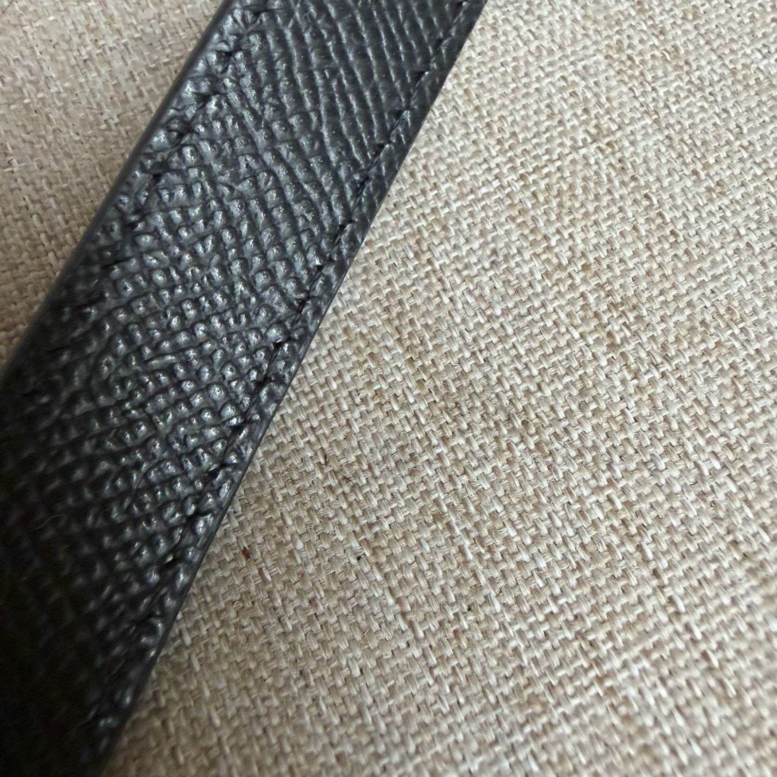 Dior Dior Leather Shoulder Bag Strap Black Size ONE SIZE - 7 Thumbnail