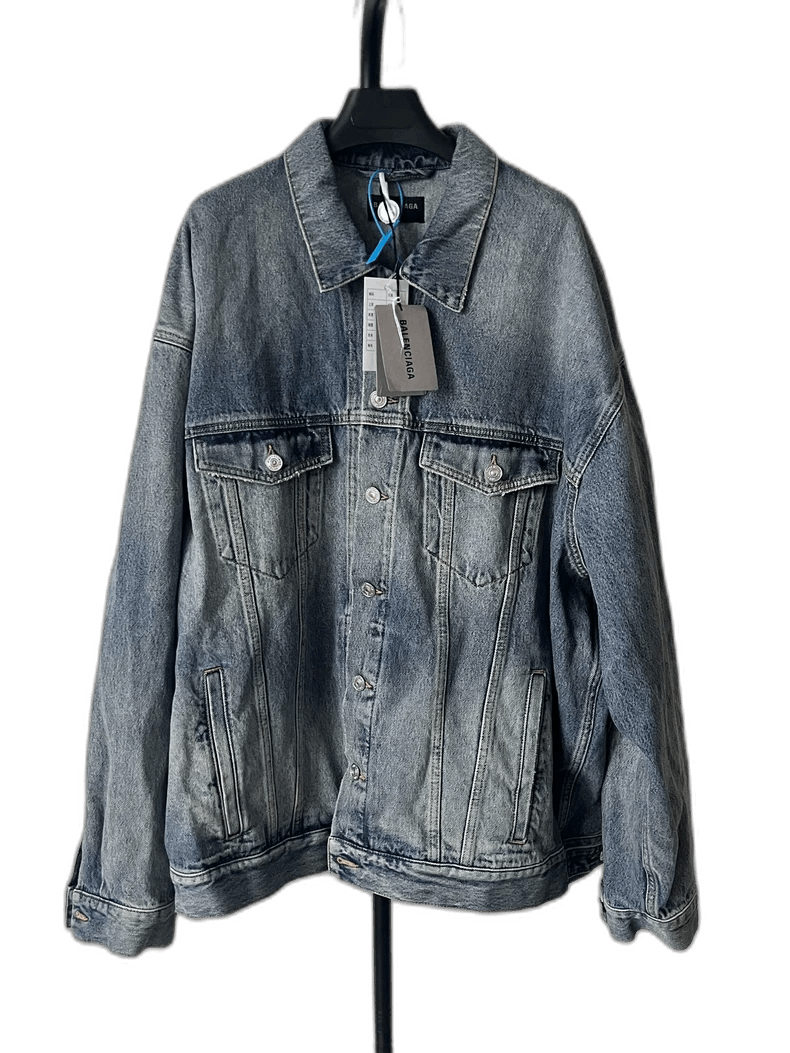 Balenciaga Balenciaga SS23 Long Sleeve Denim Jacket Size US M / EU 48-50 / 2 - 1 Thumbnail