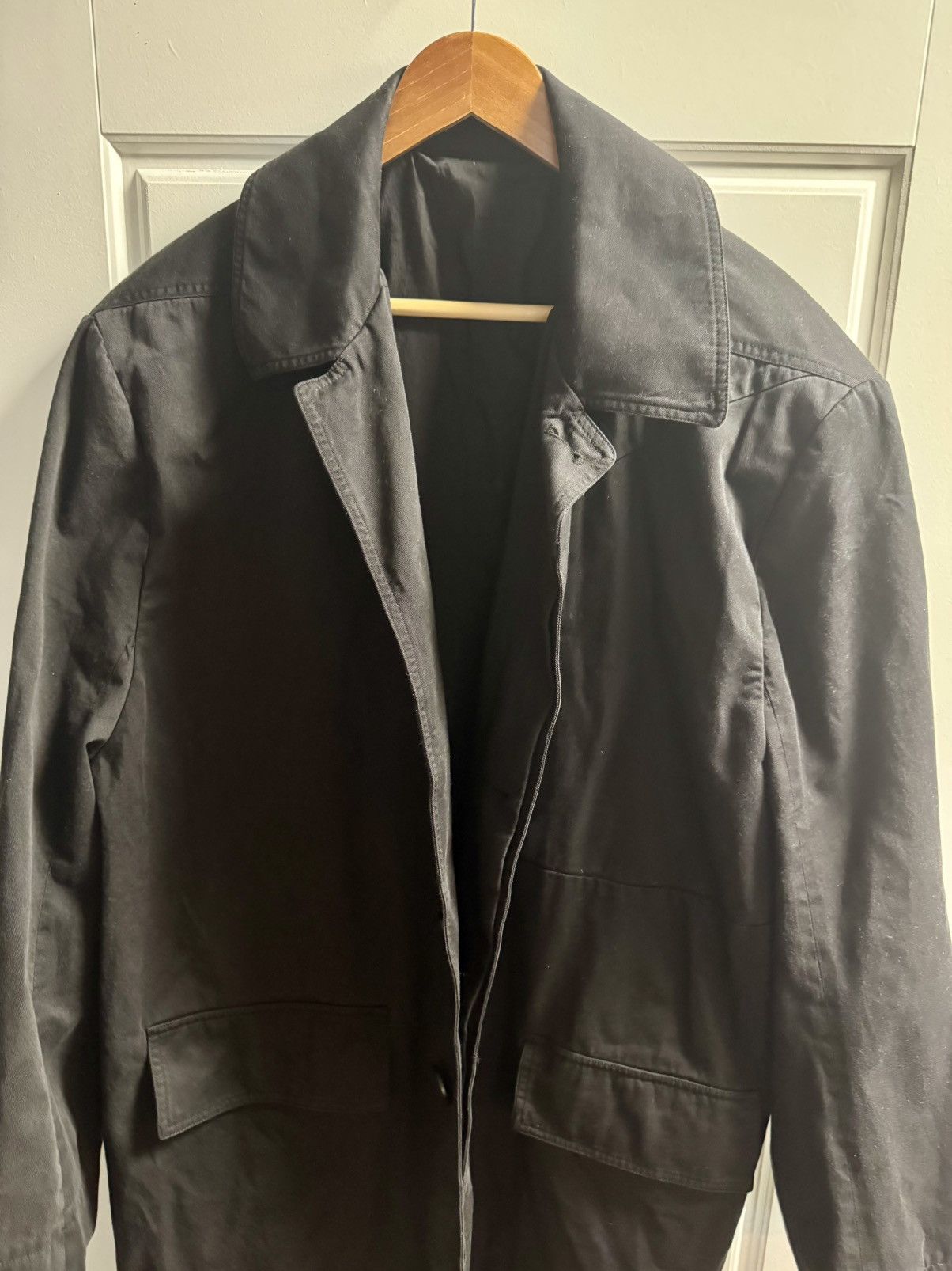 Rick Owens Drkshdw Jumbo Mac Twill Coat Size US S / EU 44-46 / 1 - 3 Thumbnail