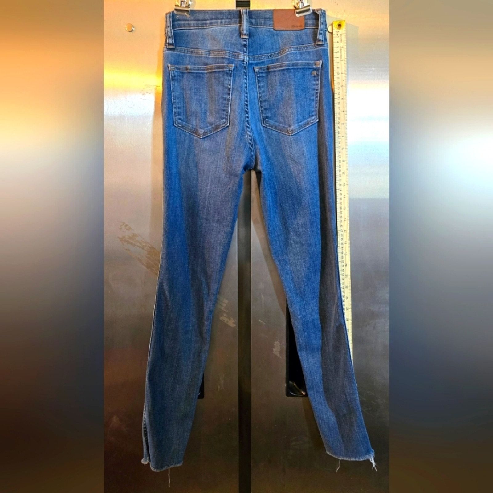 Madewell Madewell 10" high rise skinny, size 25 Size 25" / US 0 / IT 36 - 2 Thumbnail