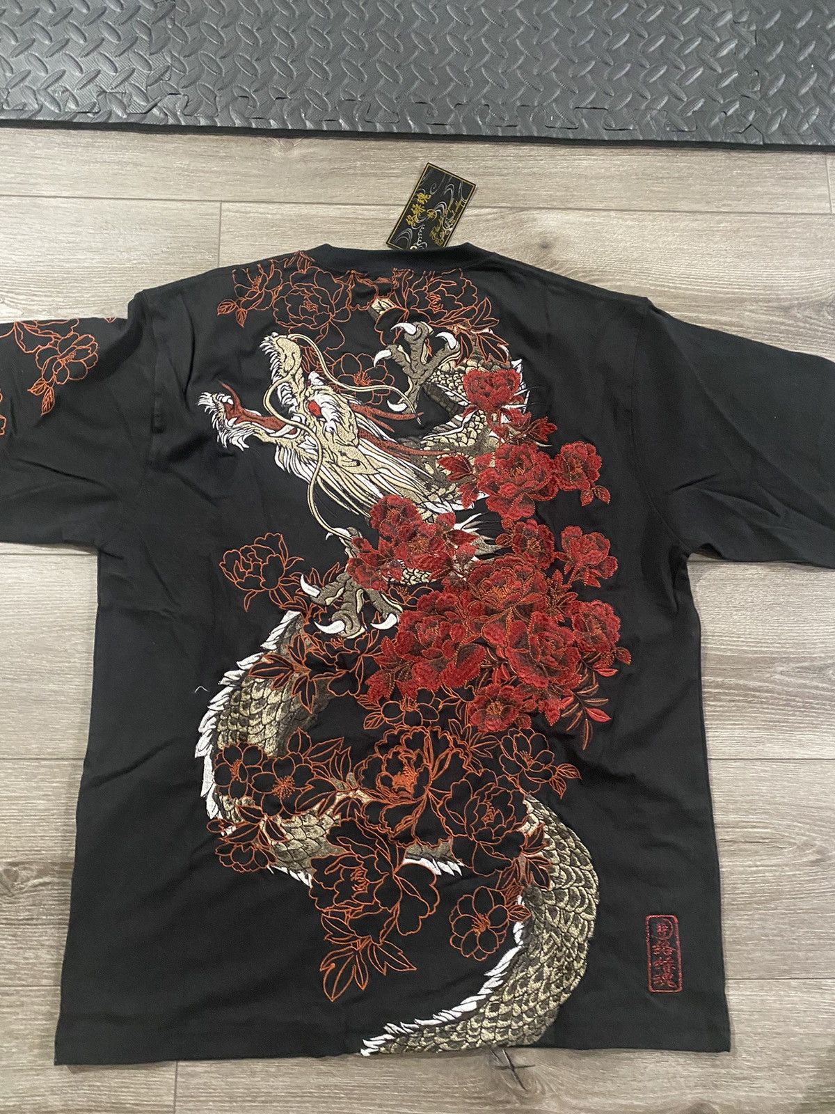 Japanese Brand Dragon longsleeve Size US XL / EU 56 / 4 - 1 Thumbnail