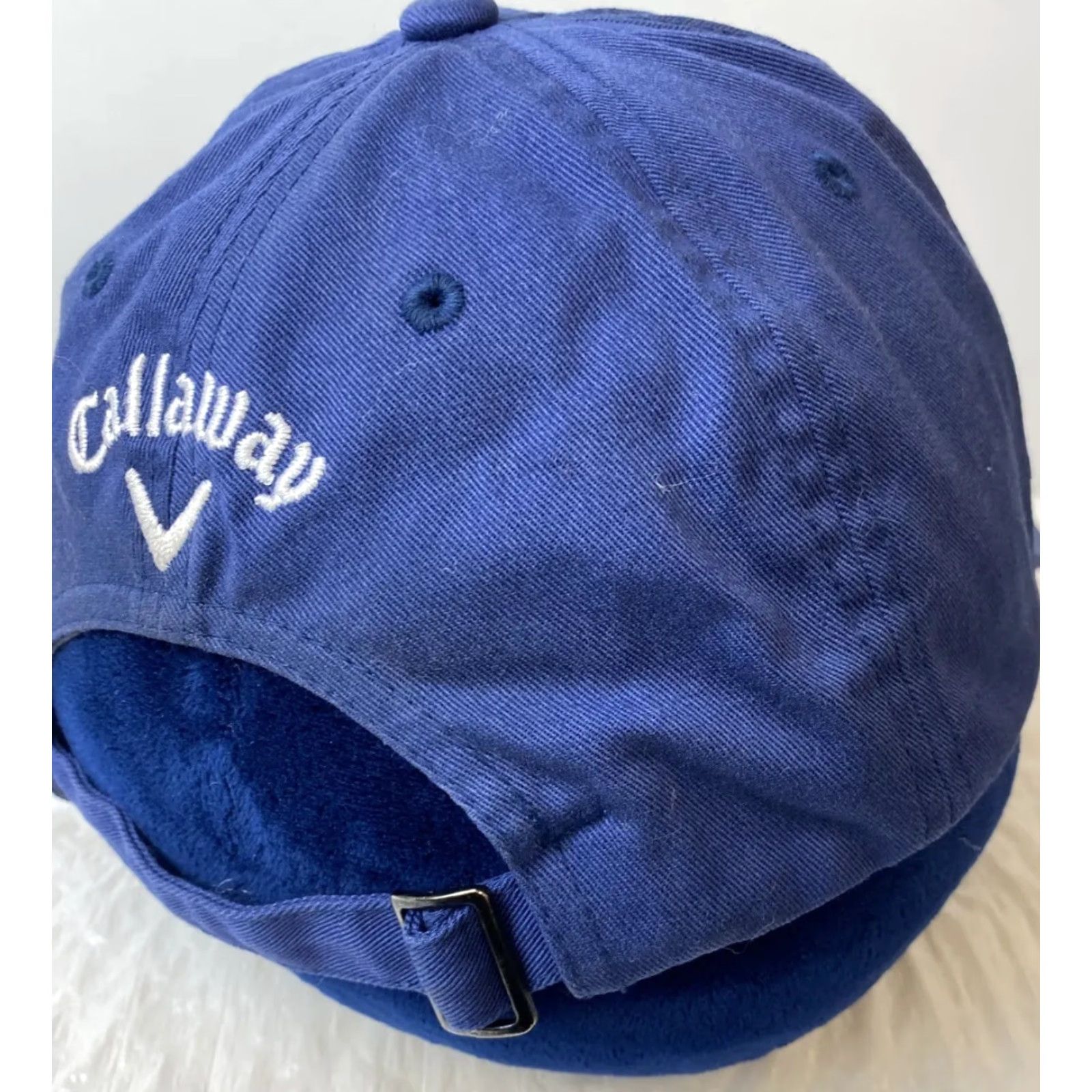 Callaway Callaway Baseball Cap H31 Blue Hat/Cap Men Adjustable Cotton Solid McGladrey PGA OF America Size ONE SIZE - 3 Thumbnail