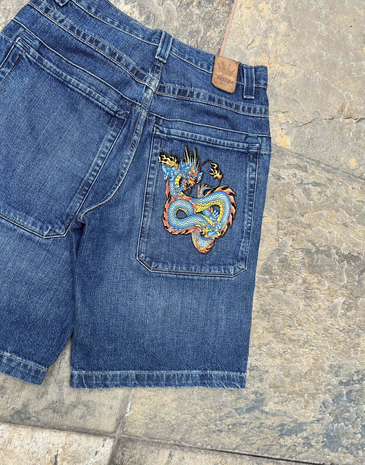 JNCO × Vintage JNCO Short Dragón Size US 29 - 7 Thumbnail