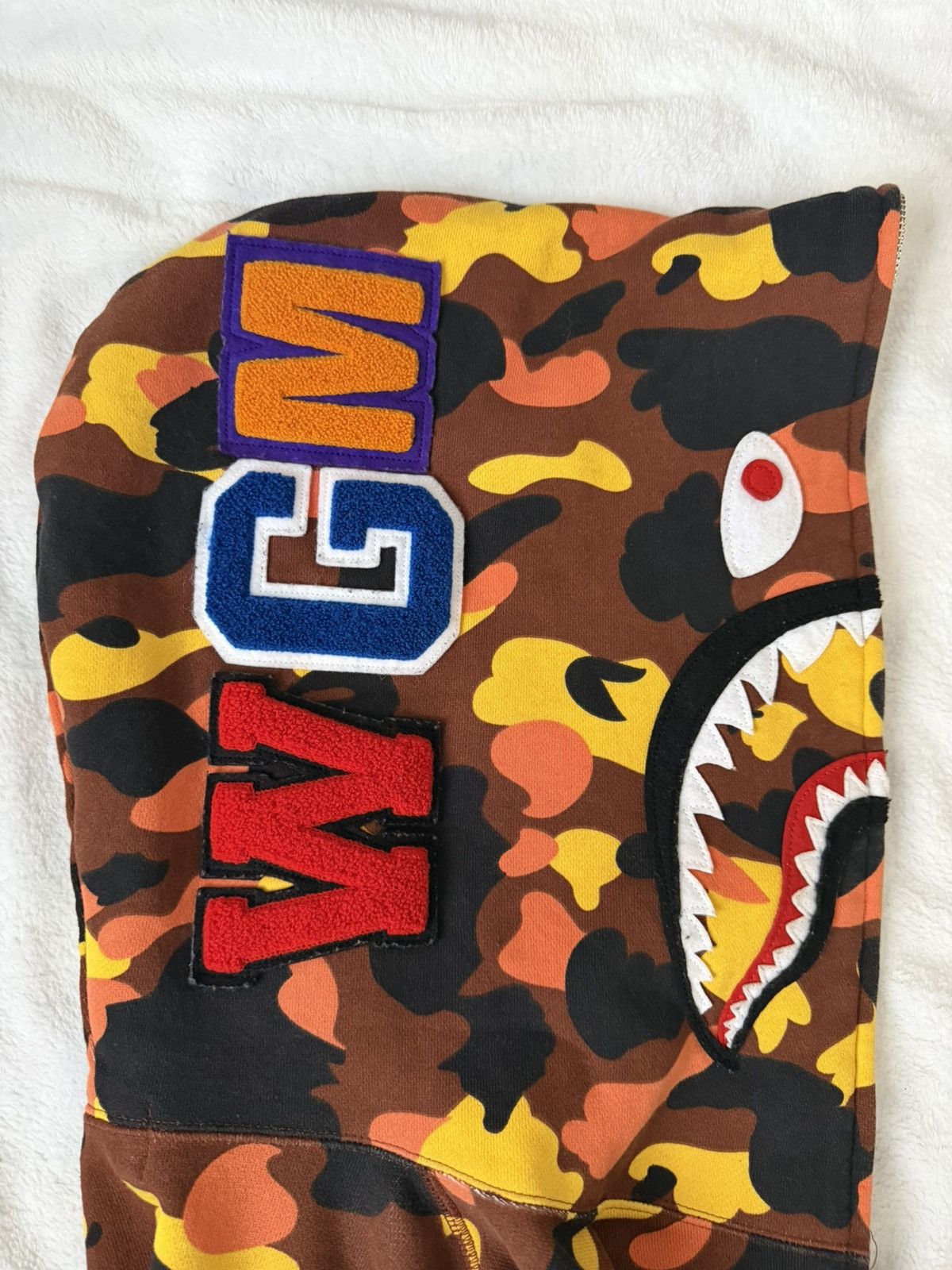 Bape BAPE HOODIE- FULL SHARK ZIP Size US XXL / EU 58 / 5 - 6 Thumbnail