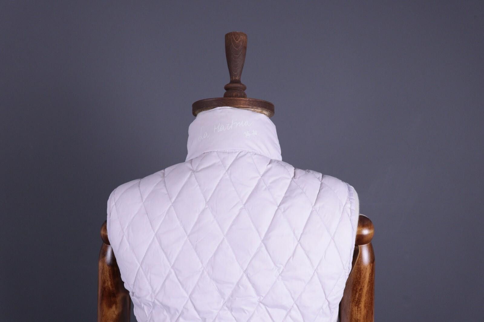 La Martina La Martina Saddlery White Quilted Down Vest Gilet Size S Size S / US 4 / IT 40 - 8 Thumbnail