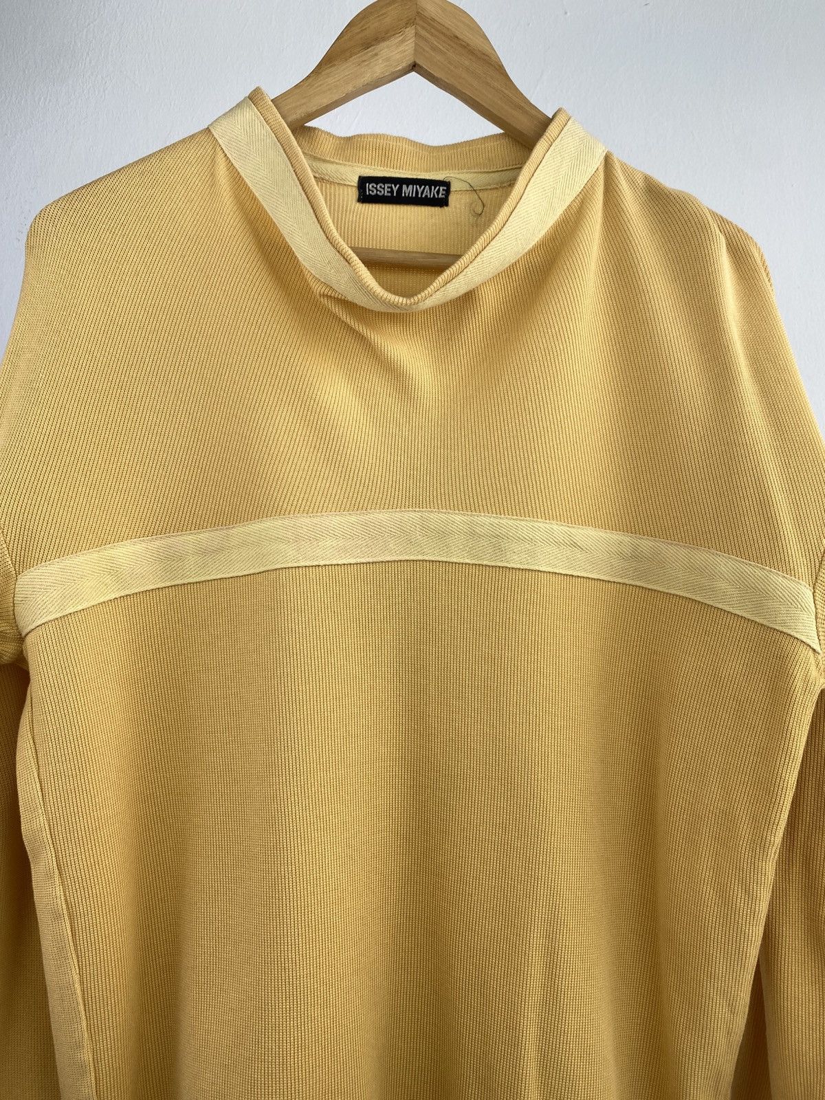 Issey Miyake 1990’s Issey Miyake HBT Lousy Collar Sweat Shirt Size US M / EU 48-50 / 2 - 7 Thumbnail