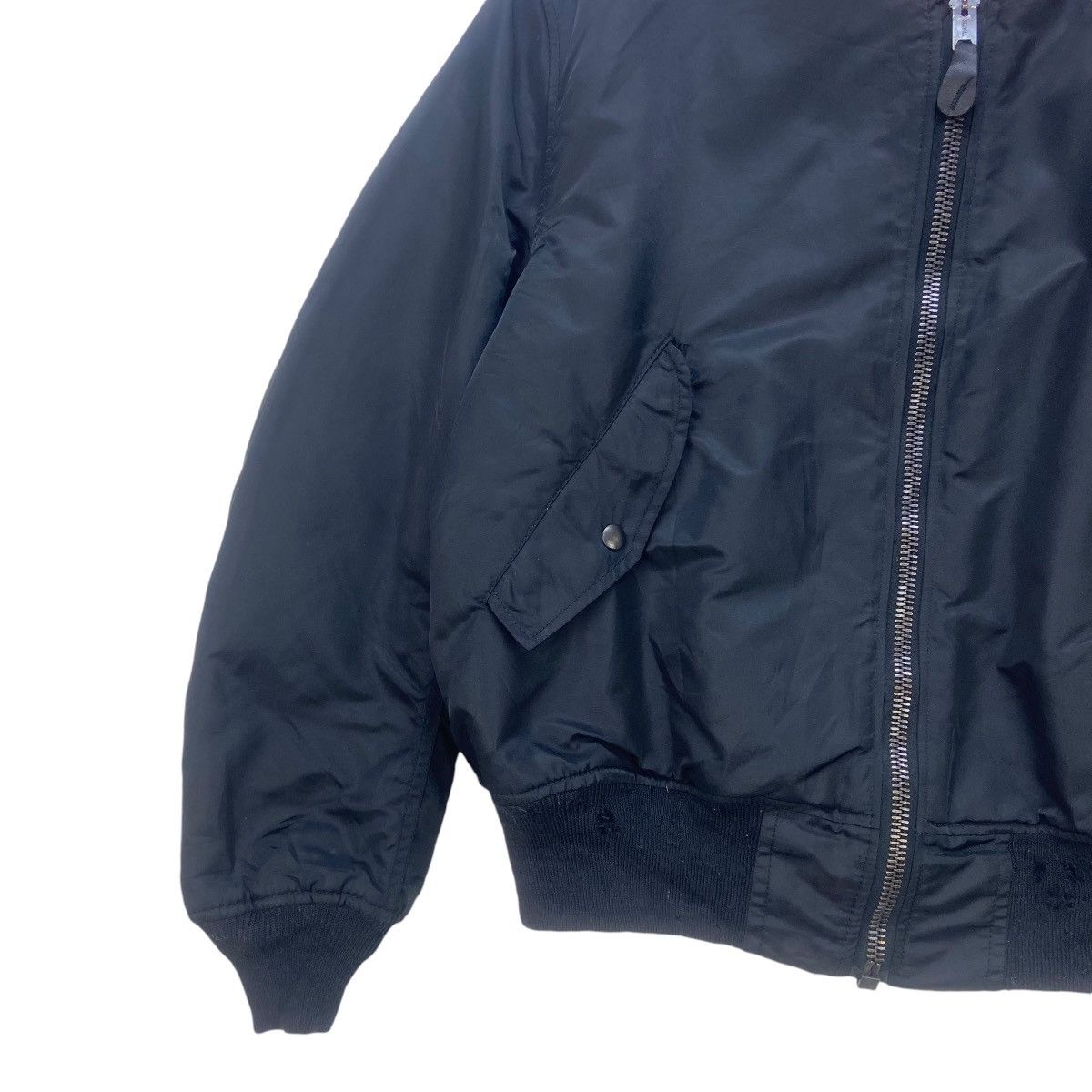 Vintage Vintage Teesar Industries MA-1 Flight Bomber Jacket Size US L / EU 52-54 / 3 - 4 Thumbnail
