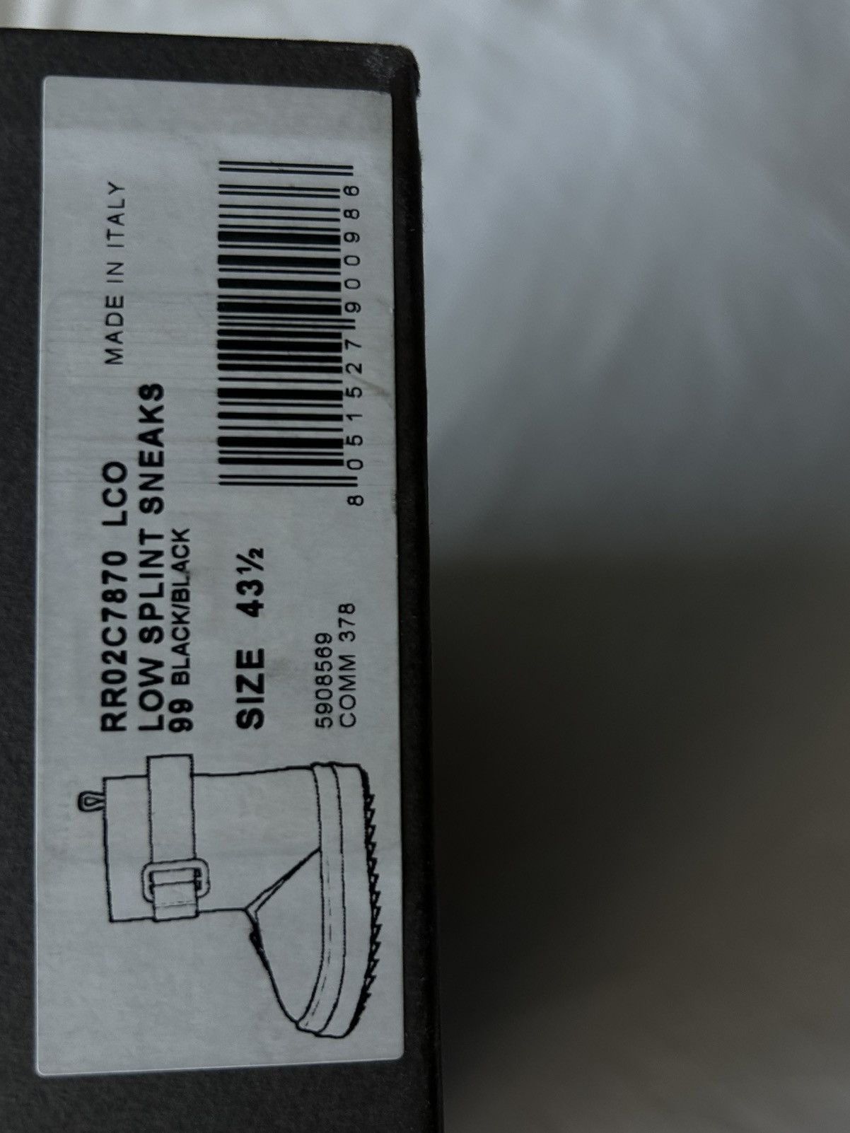 Rick Owens Rick Owens Black Splint Boots Size US 10.5 / EU 43-44 - 7 Thumbnail