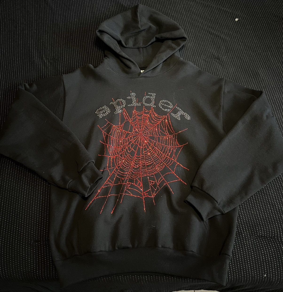 Sp5der × Young Thug Spider OG Rhinestone 2022 hoodie Size US L / EU 52-54 / 3 - 2 Thumbnail