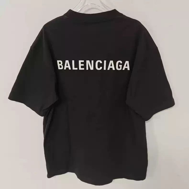 Balenciaga Balenciaga Balenciaga front and back logo short sleeved-25 Size US M / EU 48-50 / 2 - 1 Thumbnail