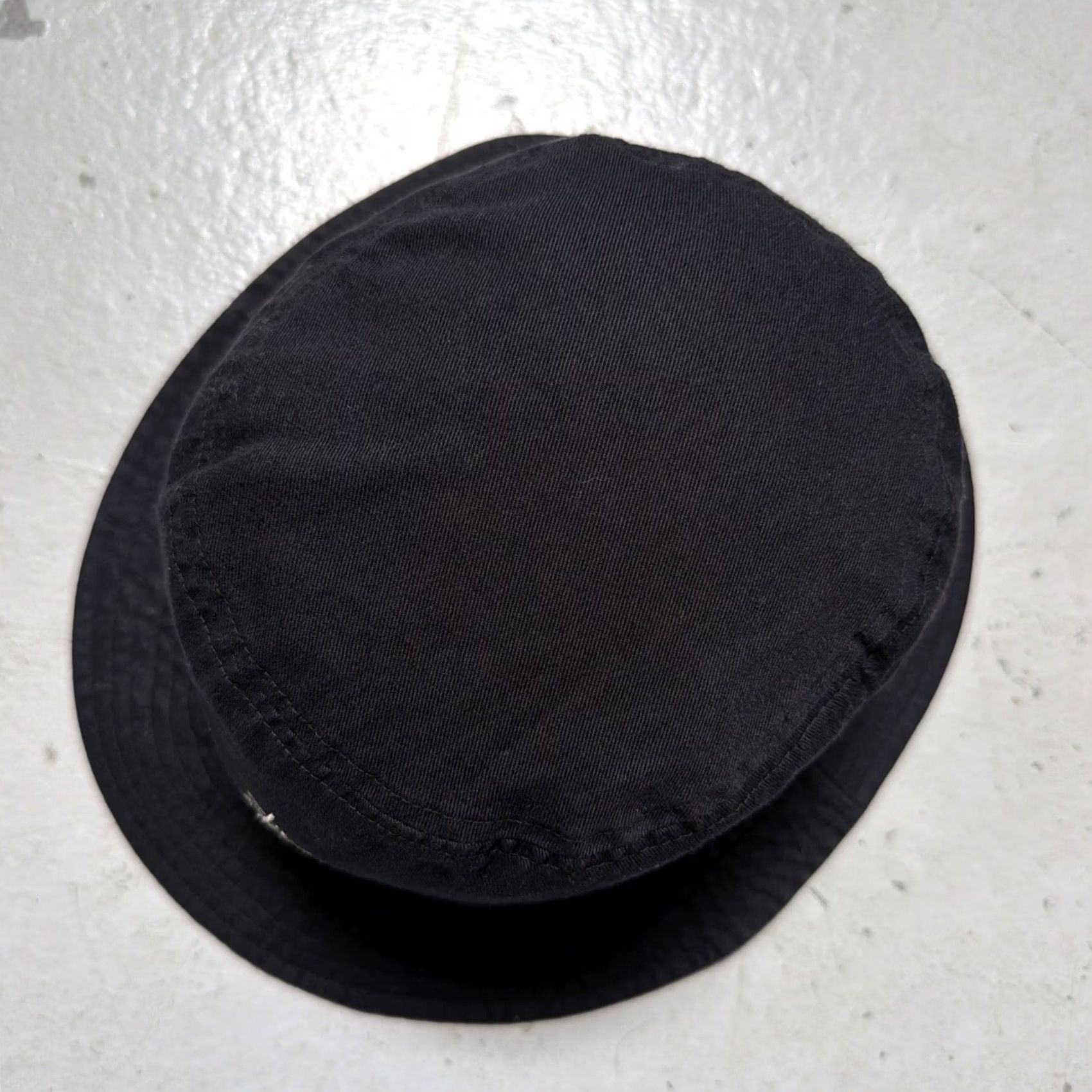 Vintage VINTAGE Stussy Capz Script Bucket Hat Made In Japan Skate Streetwear Y2K L/XL Dark Navy Mens Women Unisex Adults 90s Hip Hop City Streetwear Japanese Size ONE SIZE - 2 Thumbnail