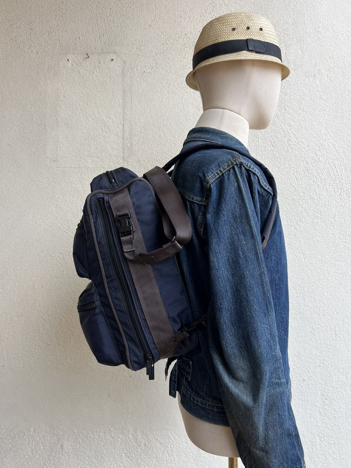Vintage Vintage Sazaby Japan Two Ways Cargo Backpack Bag Size ONE SIZE - 4 Thumbnail