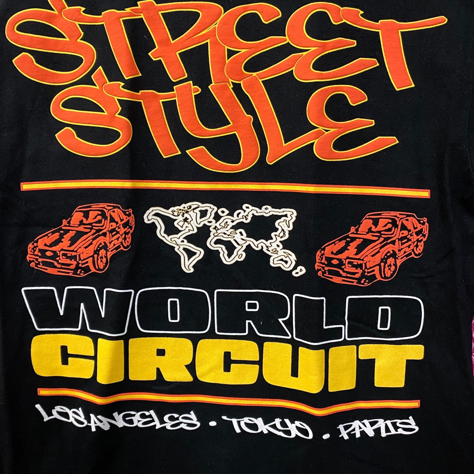 Band Tees Hybrid Street Style World Circuit Graphic T-Shirt Medium Size US M / EU 48-50 / 2 - 2 Thumbnail