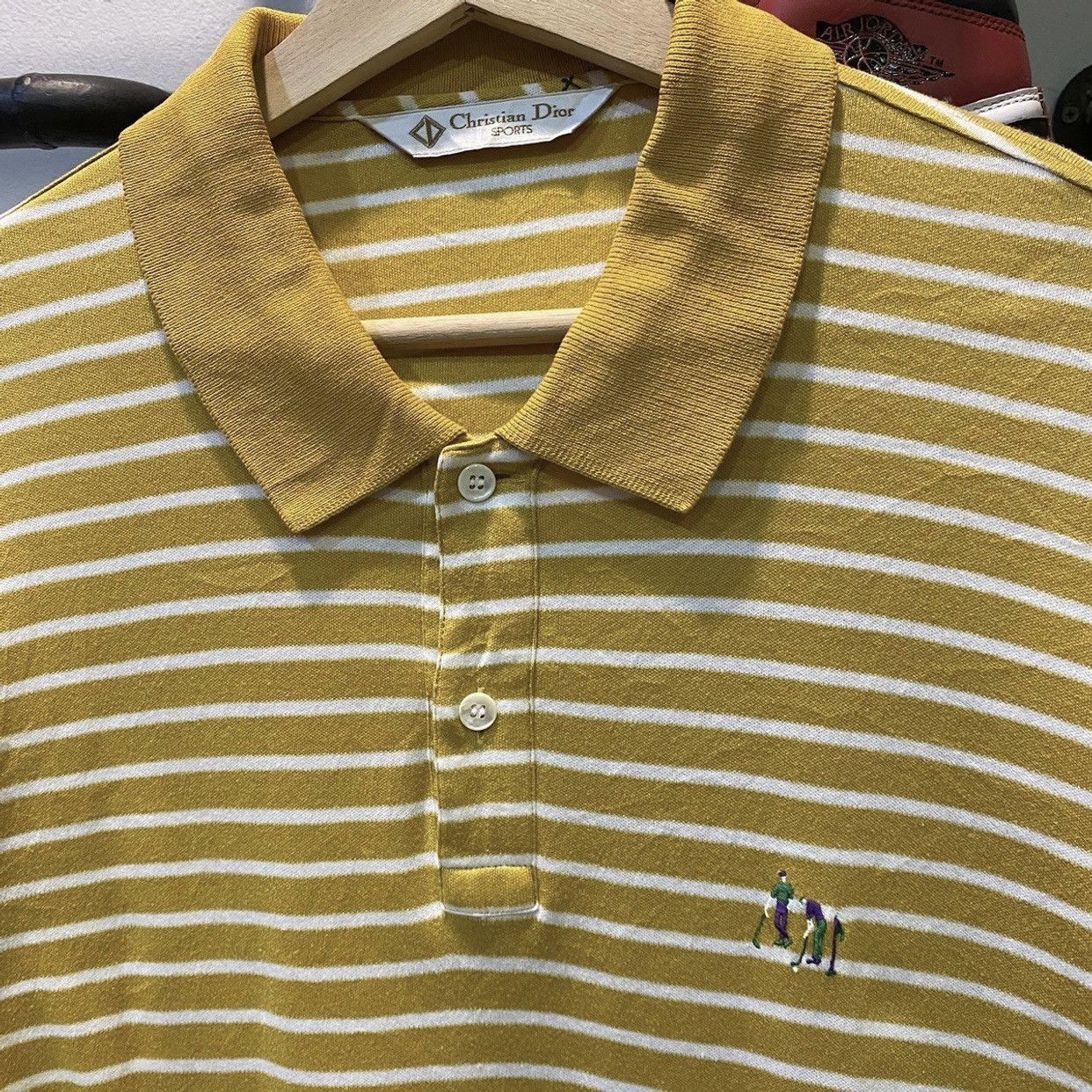 Christian Dior Monsieur Vintage Very Rare Christian Dior Sports Golf Logo Polos Size US M / EU 48-50 / 2 - 3 Thumbnail