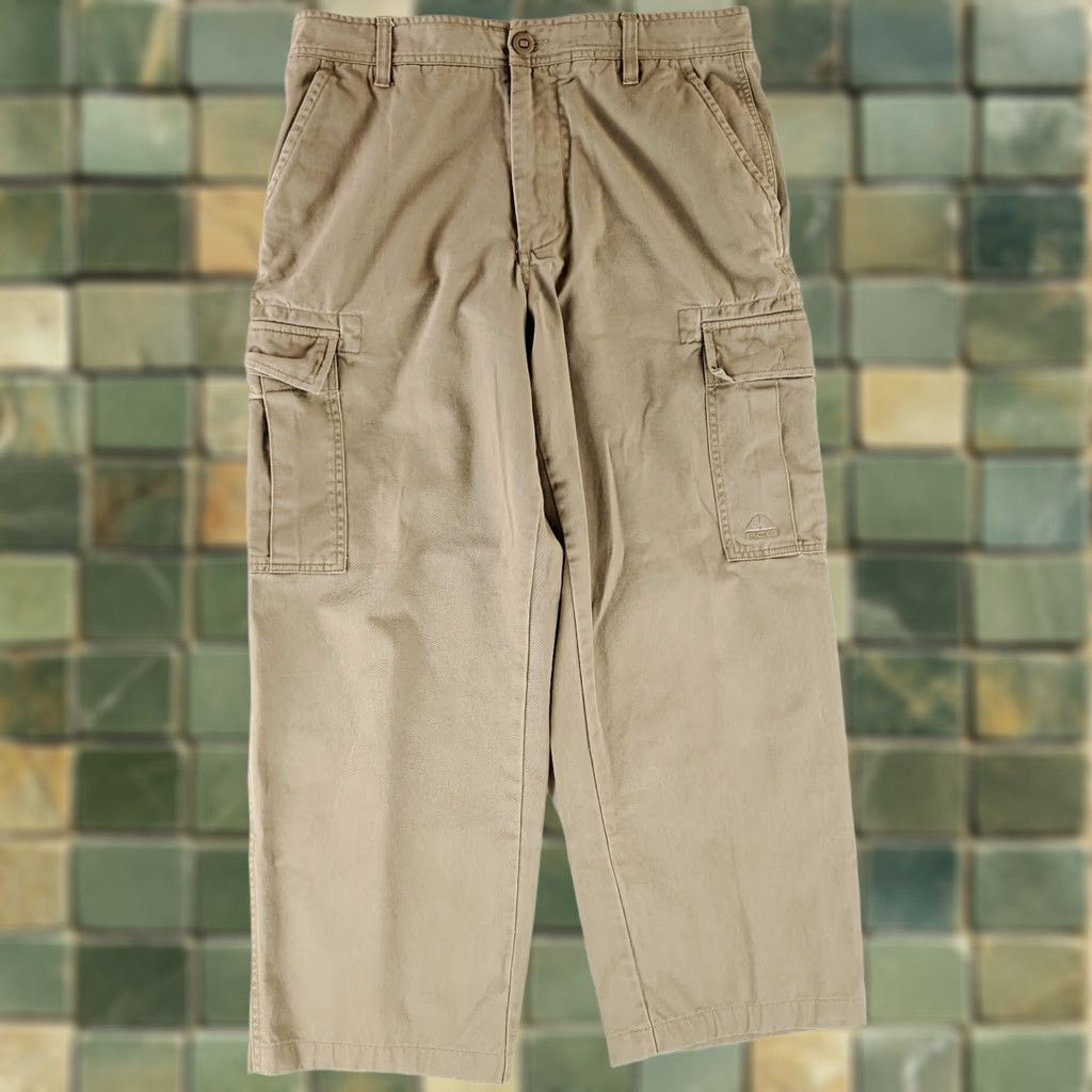 Nike Nike ACG VTG Y2K Cargo Pants Khaki Beige Mens 34x30 34x27 Actual Cargo Pants Mens Size US 34 / EU 50 - 1 Thumbnail