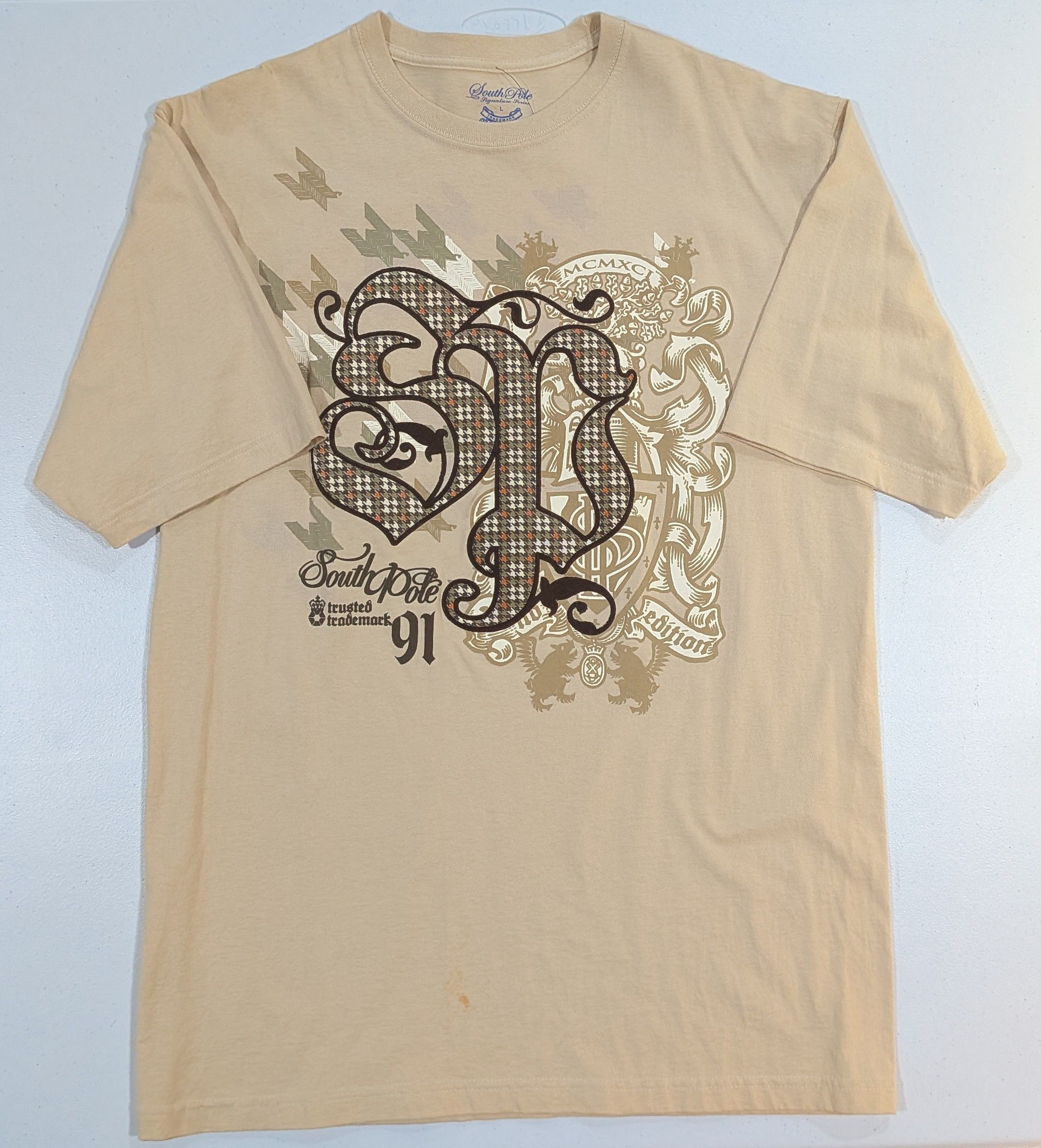 Southpole Y2K Men's Southpole Signature Series Tee Size US L / EU 52-54 / 3 - 1 Thumbnail