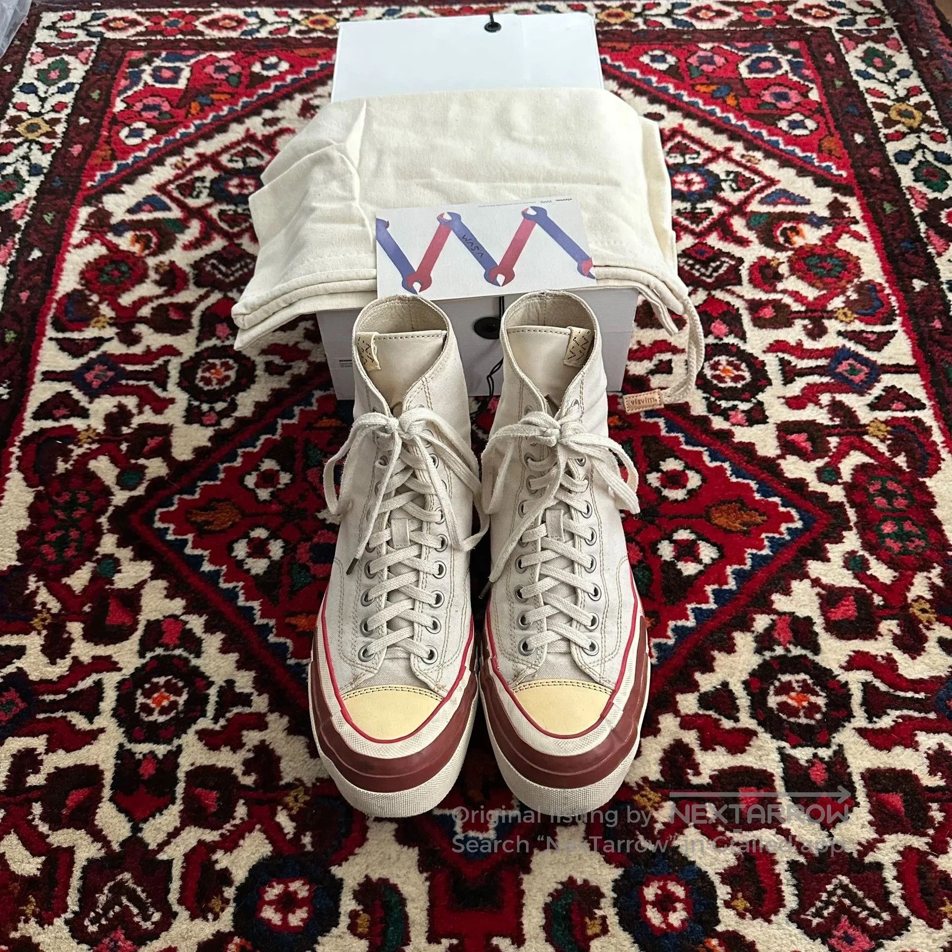 Visvim visvim skagway hi canvas shoes size 8. Size US 8 / EU 41 - 1 Thumbnail