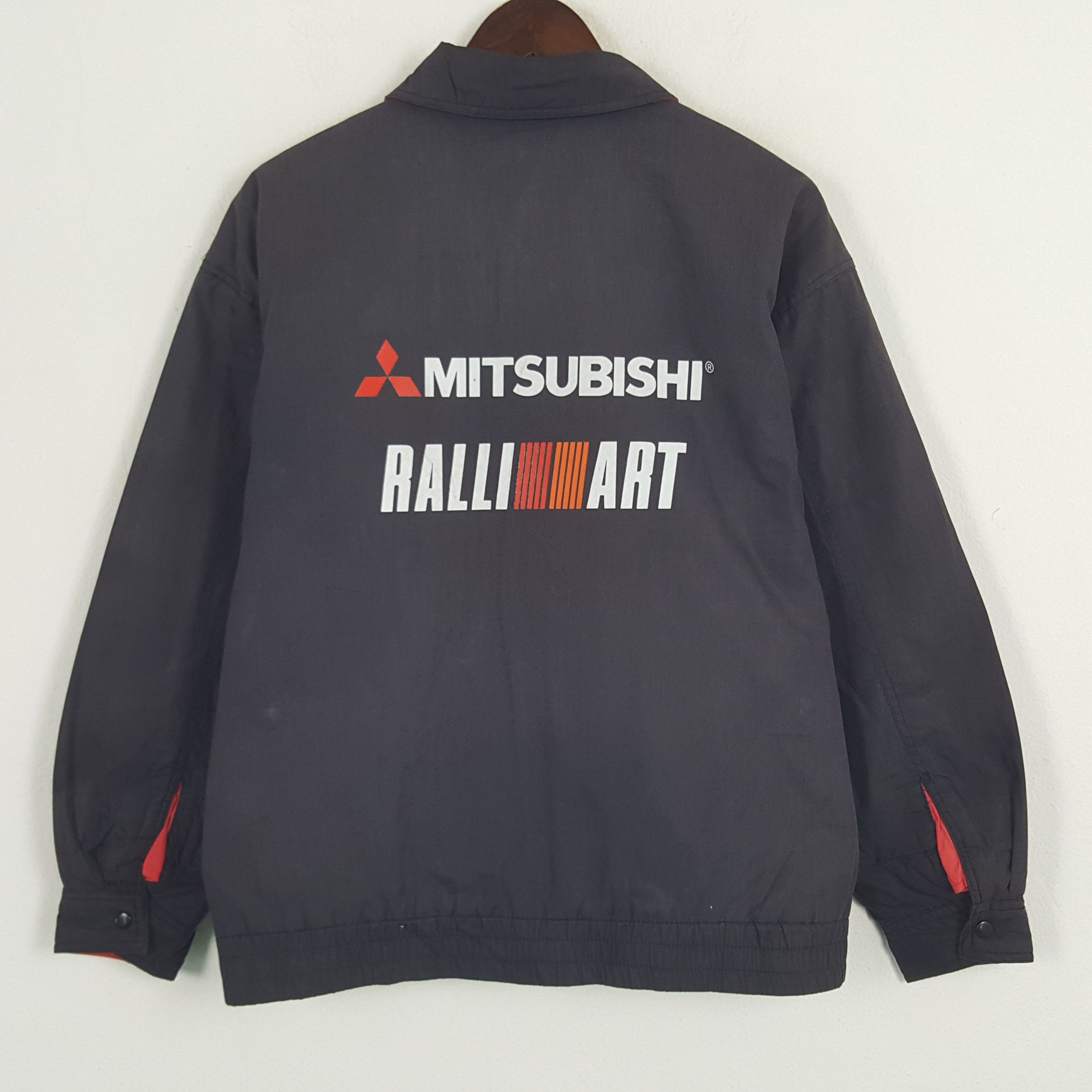Vintage Vintage Mitsubishi Ralli Art Racing Custom Art Sport Jacket Size US L / EU 52-54 / 3 - 1 Thumbnail