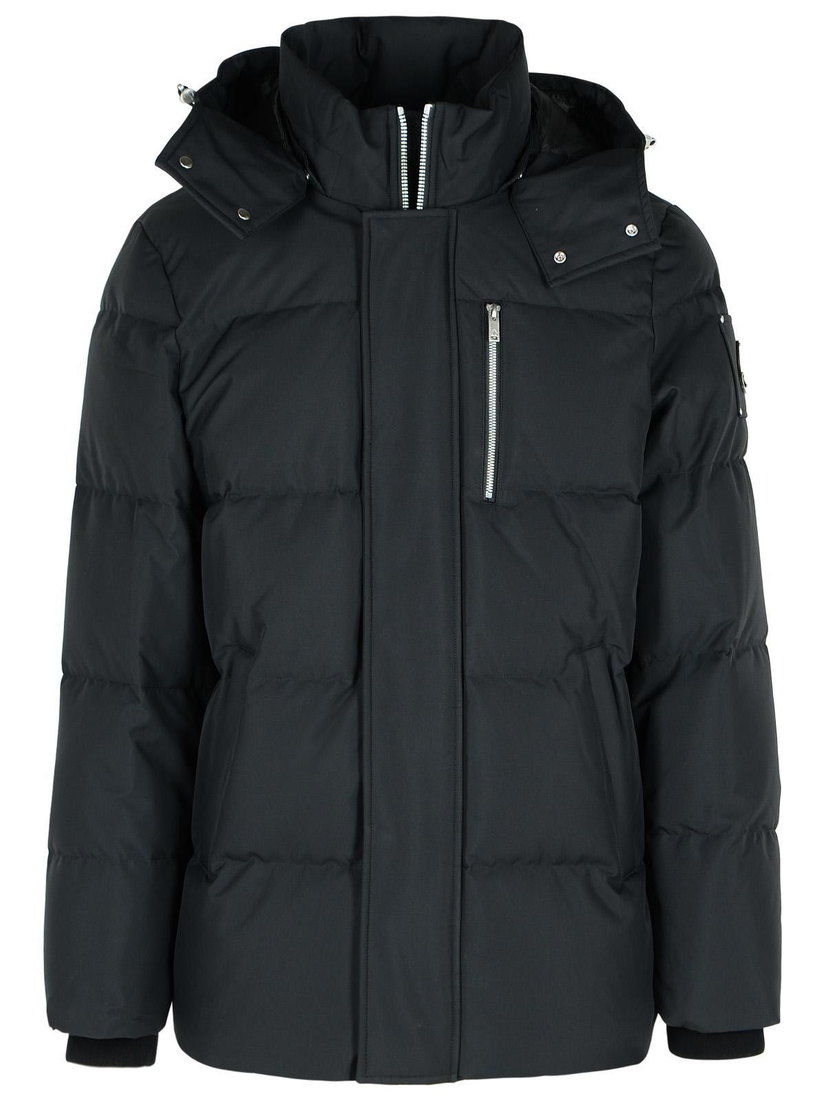 Moose Knuckles MOOSE KNUCKLES 'Cloud 3Q' Black Nylon Down Jacket Size US XL / EU 56 / 4 - 1 Thumbnail