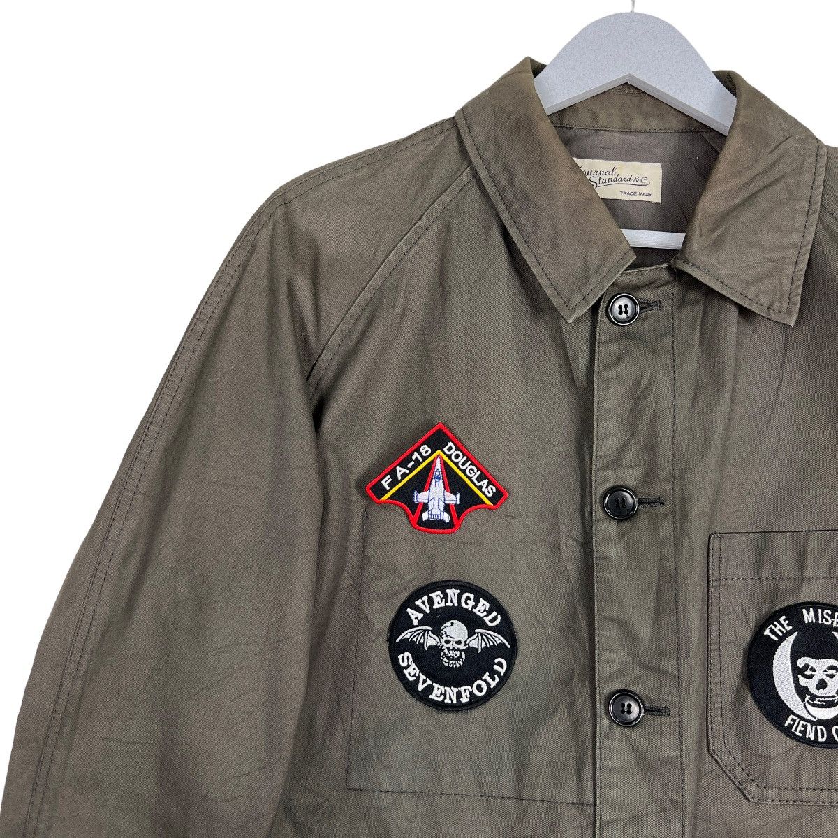 Journal Standard 🔥 Journal Standard patch military jacket Made in japan Size US M / EU 48-50 / 2 - 4 Thumbnail