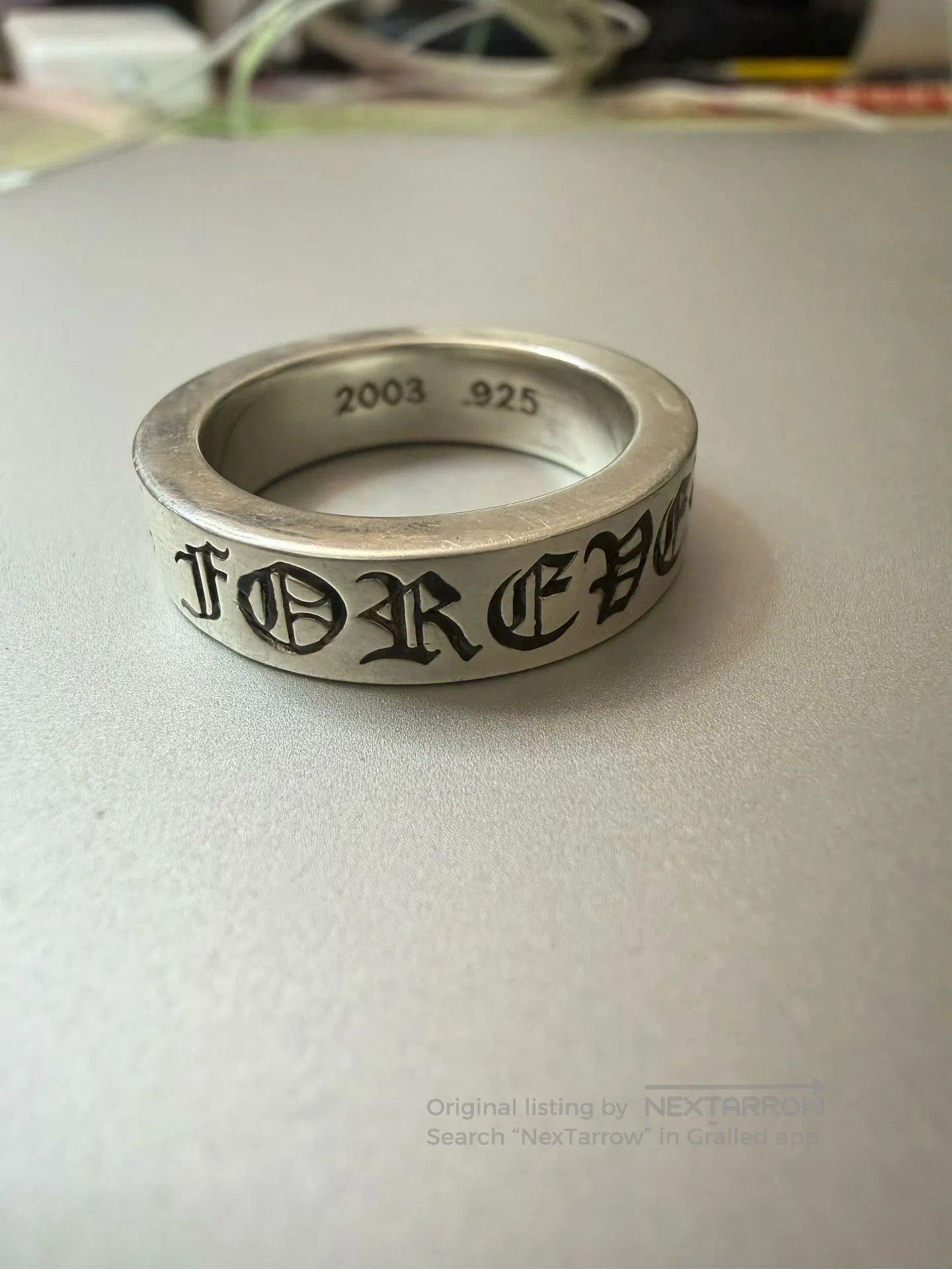 Chrome Hearts Chrome Hearts Forever Ring Size 8. Size ONE SIZE - 2 Thumbnail