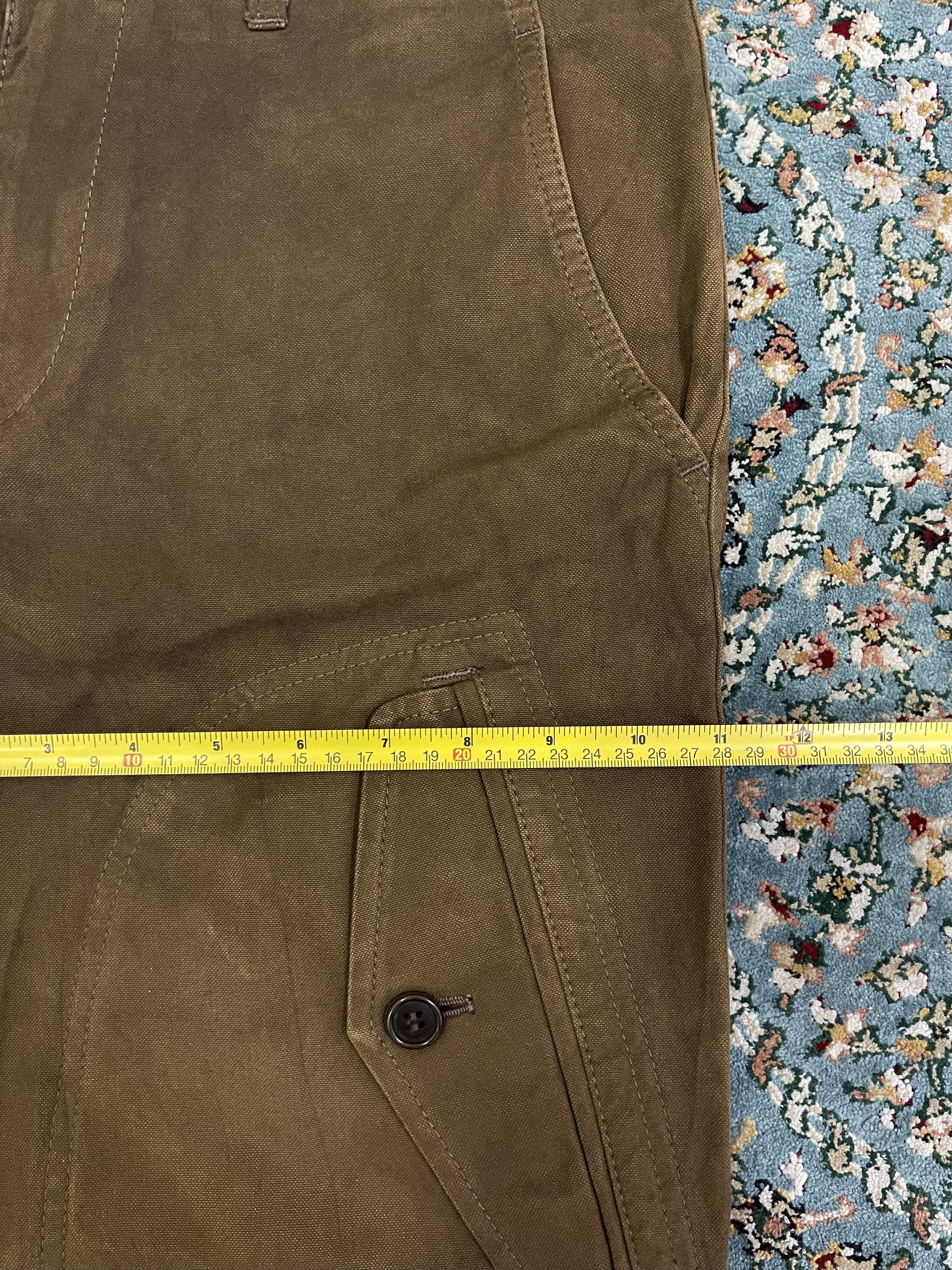 Comme des Garcons Homme Comme des Garcons Duck Canvas Cargo Trouser Size US 32 / EU 48 - 11 Thumbnail