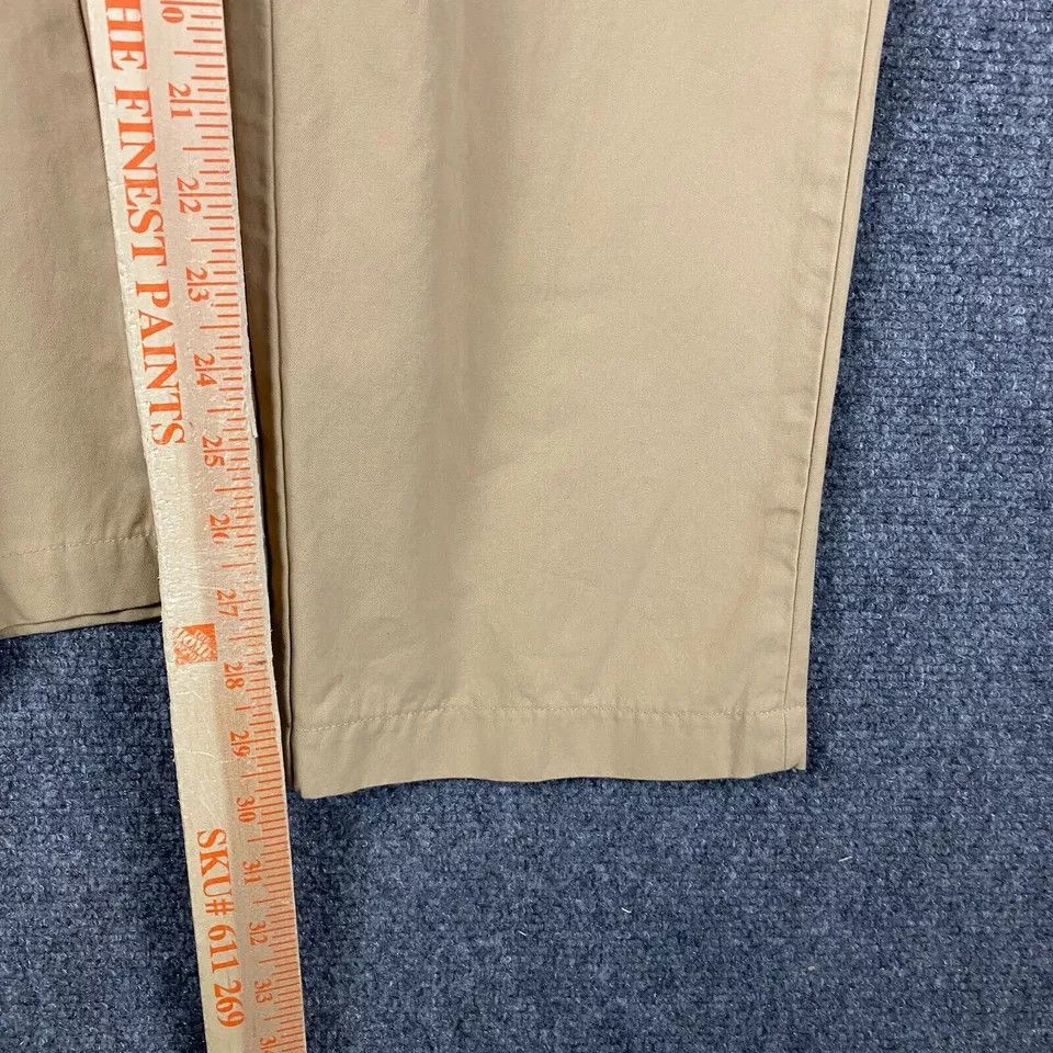 Tommy Bahama Tommy Bahama Chino Pants Men's 33x32 100% Pima Cotton Beige Size US 33 - 6 Thumbnail