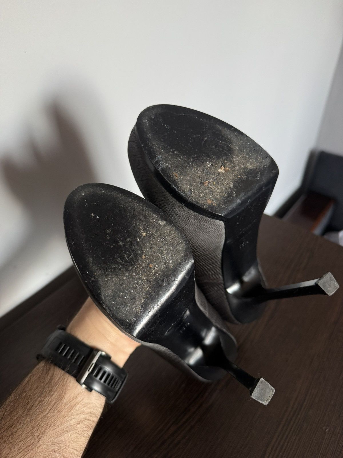 Yves Saint Laurent YSL Yves Saint Laurent Tribtoo105 Embossed Snake Pumps Shoes Size US 8 / IT 38 - 9 Thumbnail
