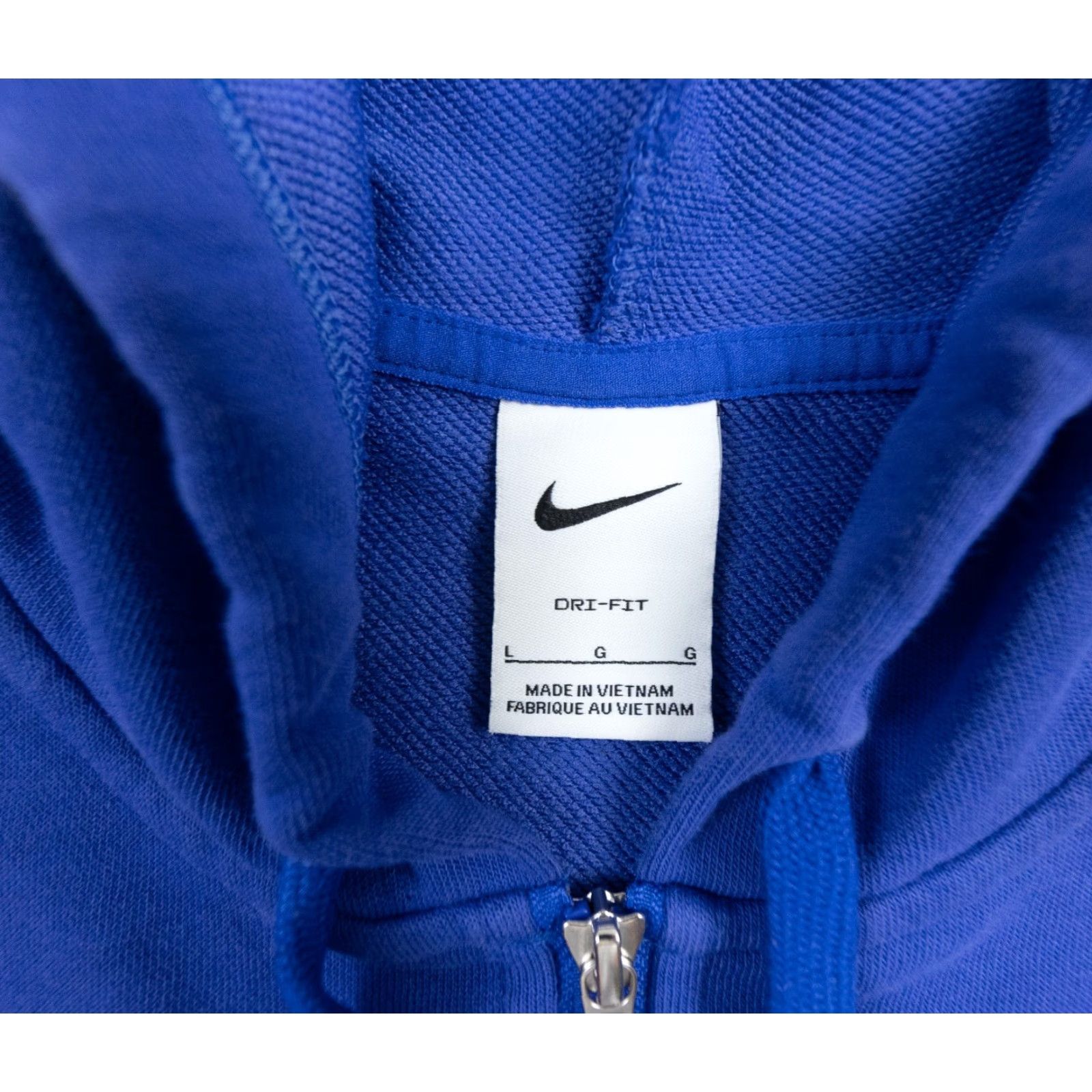 Nike Nike Dri-FIT Hoodie Womens Large Blue Get Fit Sweatshirt Nike Size L / US 10 / IT 46 - 6 Thumbnail