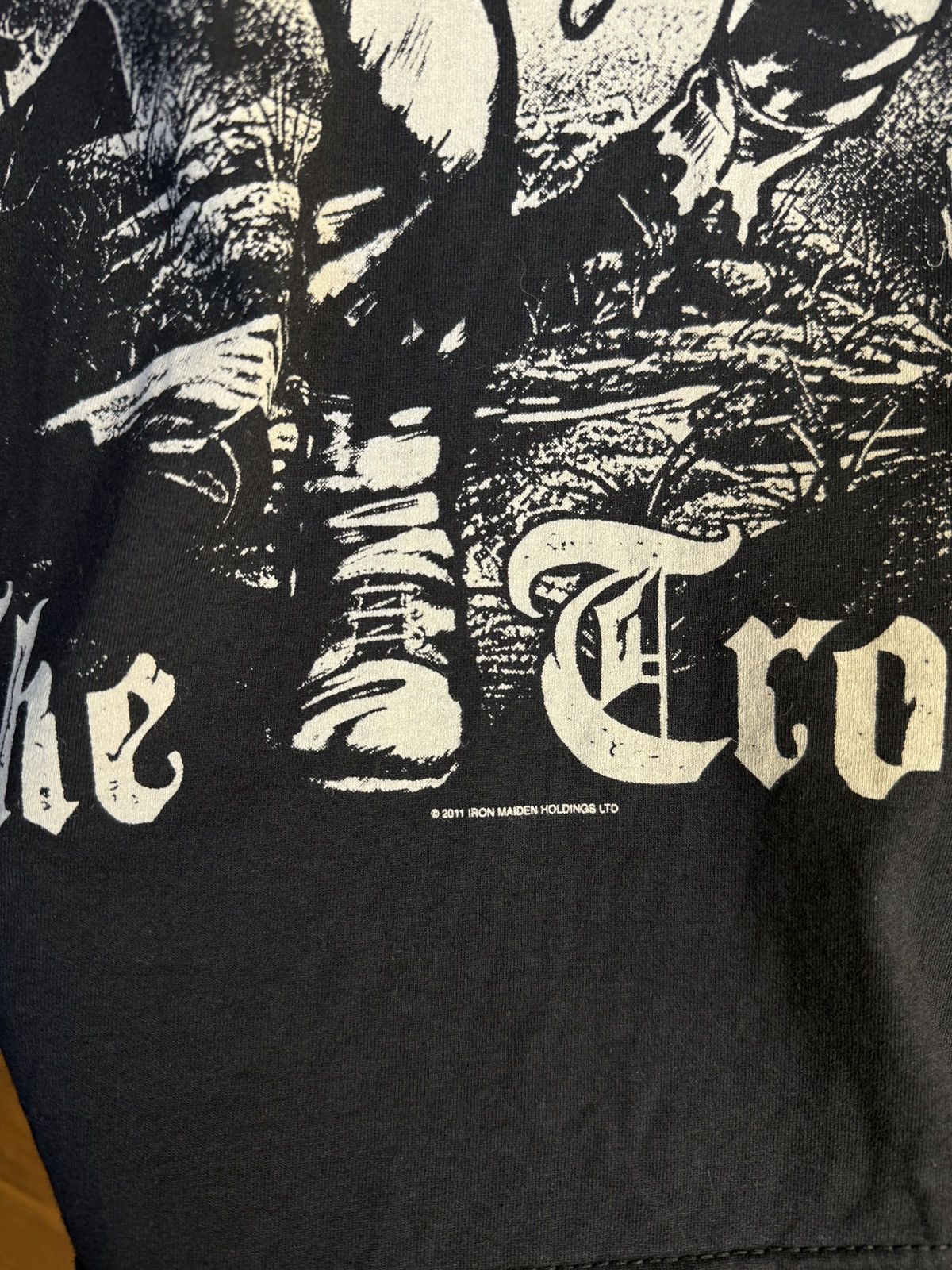 Band Tees Vintage Iron Maiden 2011 The Trooper Y2K Big Logo T-Shirt Size US S / EU 44-46 / 1 - 5 Thumbnail