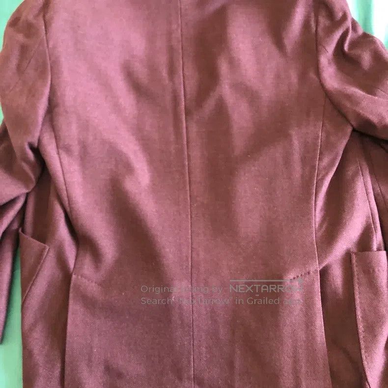 Brunello Cucinelli Brunello Cucinelli World's Finest Baby Cashmere Handmade T Size 50L - 8 Thumbnail