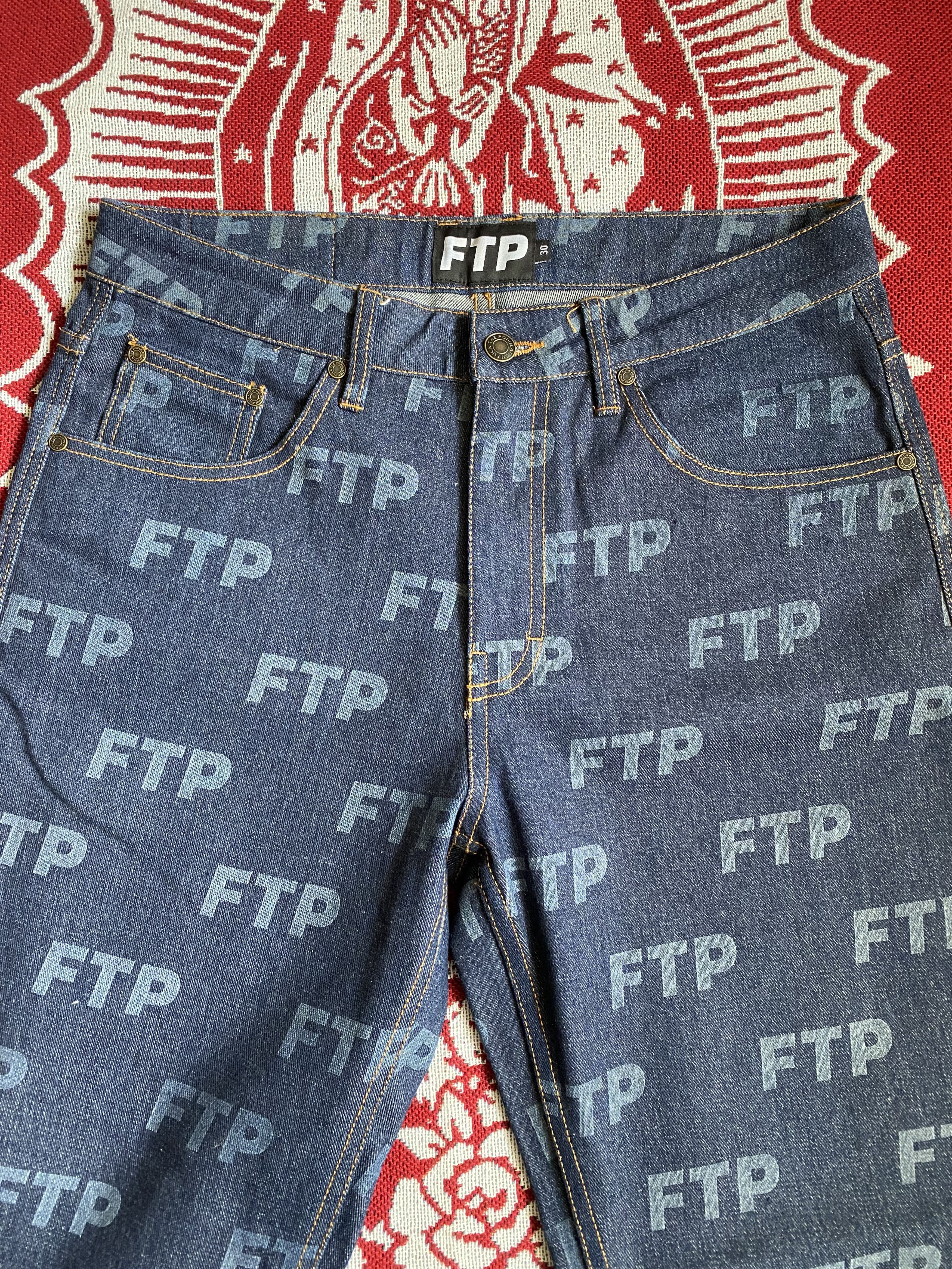 Fuck The Population FTP all over print pant Size US 30 / EU 46 - 3 Thumbnail