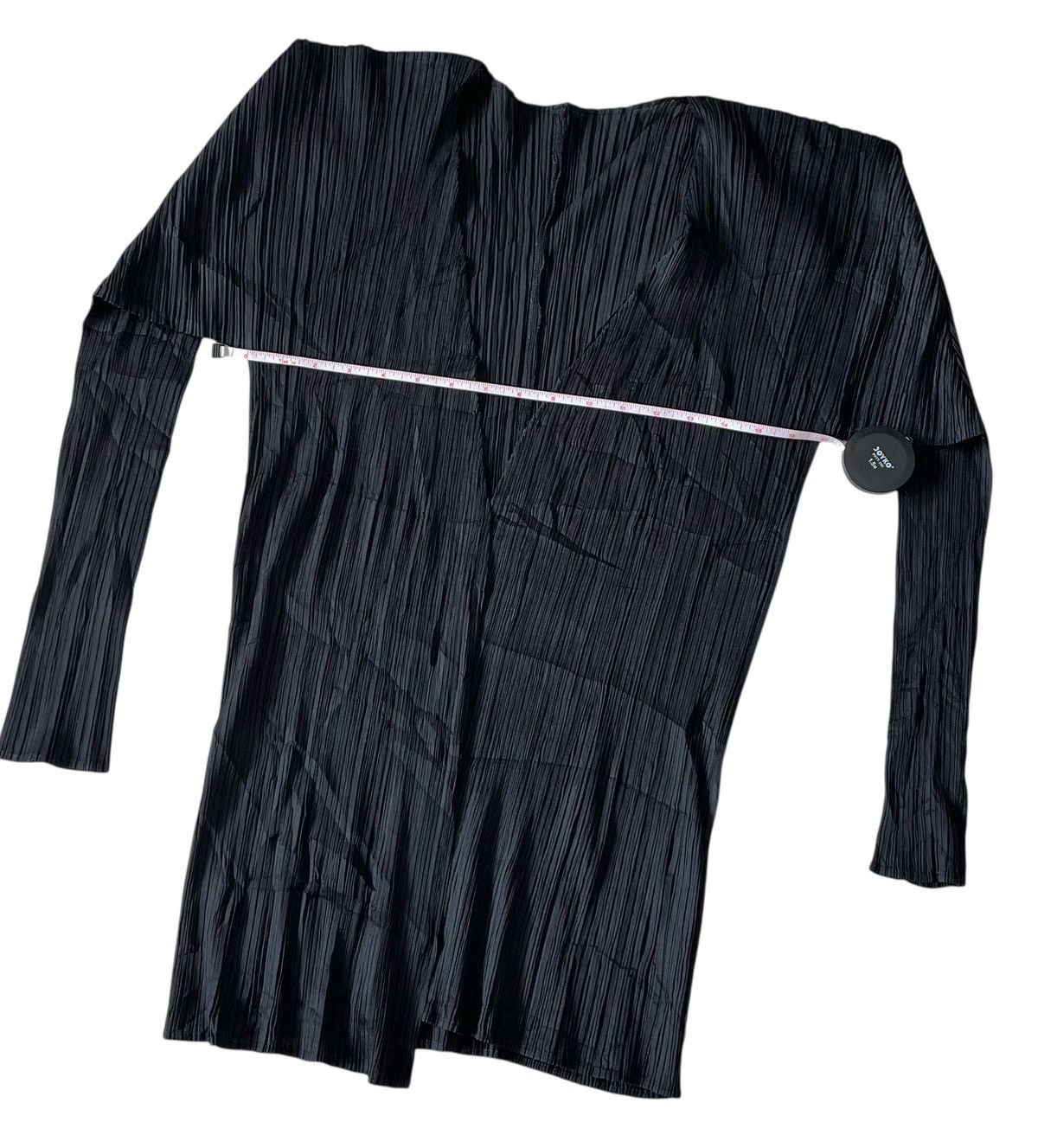 Pleats Please Issey Miyake TAX FREE 🇺🇸 issey miyake pleats please black cardigan Size S / US 4 / IT 40 - 3 Thumbnail