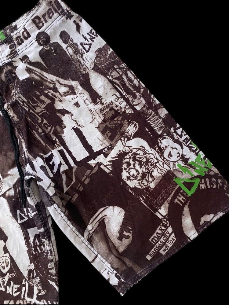 O'Neill Oniells Punk Band Fullprint Soft Short Pant Size US 36 / EU 52 - 3 Thumbnail