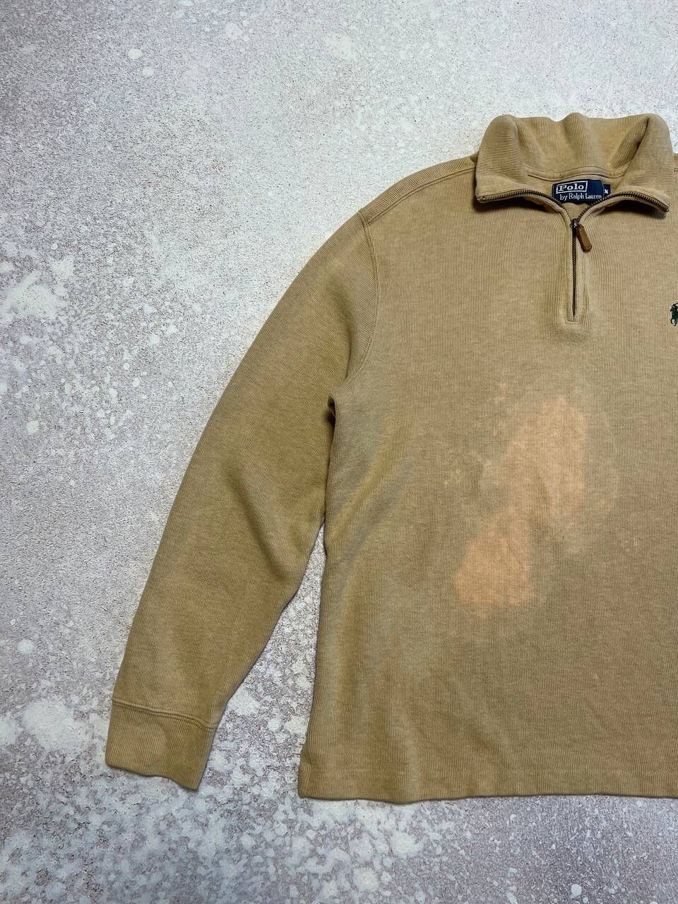 Polo Ralph Lauren × RRL Ralph Lauren × Ralph Lauren Polo Ralph Lauren RRL Y2K Zip 1/4 Sweatshirt Pony Logo Rare Size US M / EU 48-50 / 2 - 3 Thumbnail