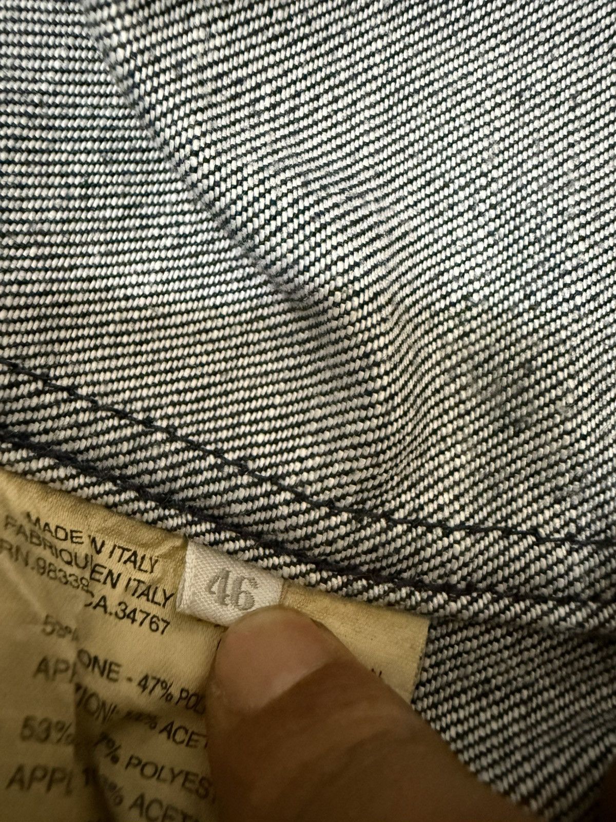 Miu Miu Vintage 00s Miumiu Denim Jacket Size US S / EU 44-46 / 1 - 12 Thumbnail