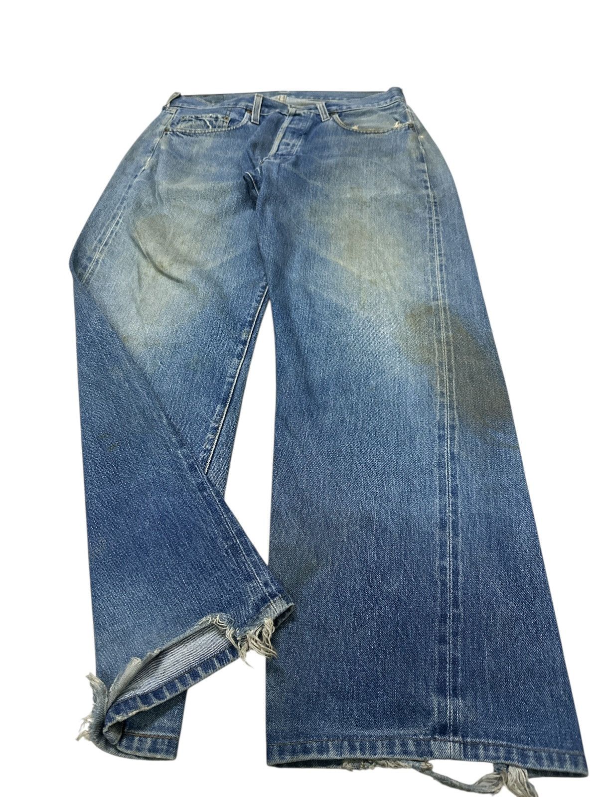 Levi's Distress Vintage Levis Big E 90s . Size US 32 / EU 48 - 3 Thumbnail