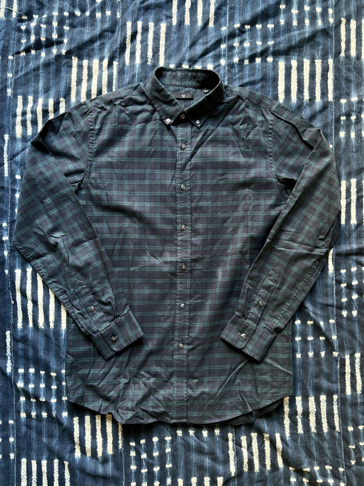 Jil Sander Jil Sander +J Tatan Check Button Down Shirt FW09 Size US L / EU 52-54 / 3 - 1 Thumbnail