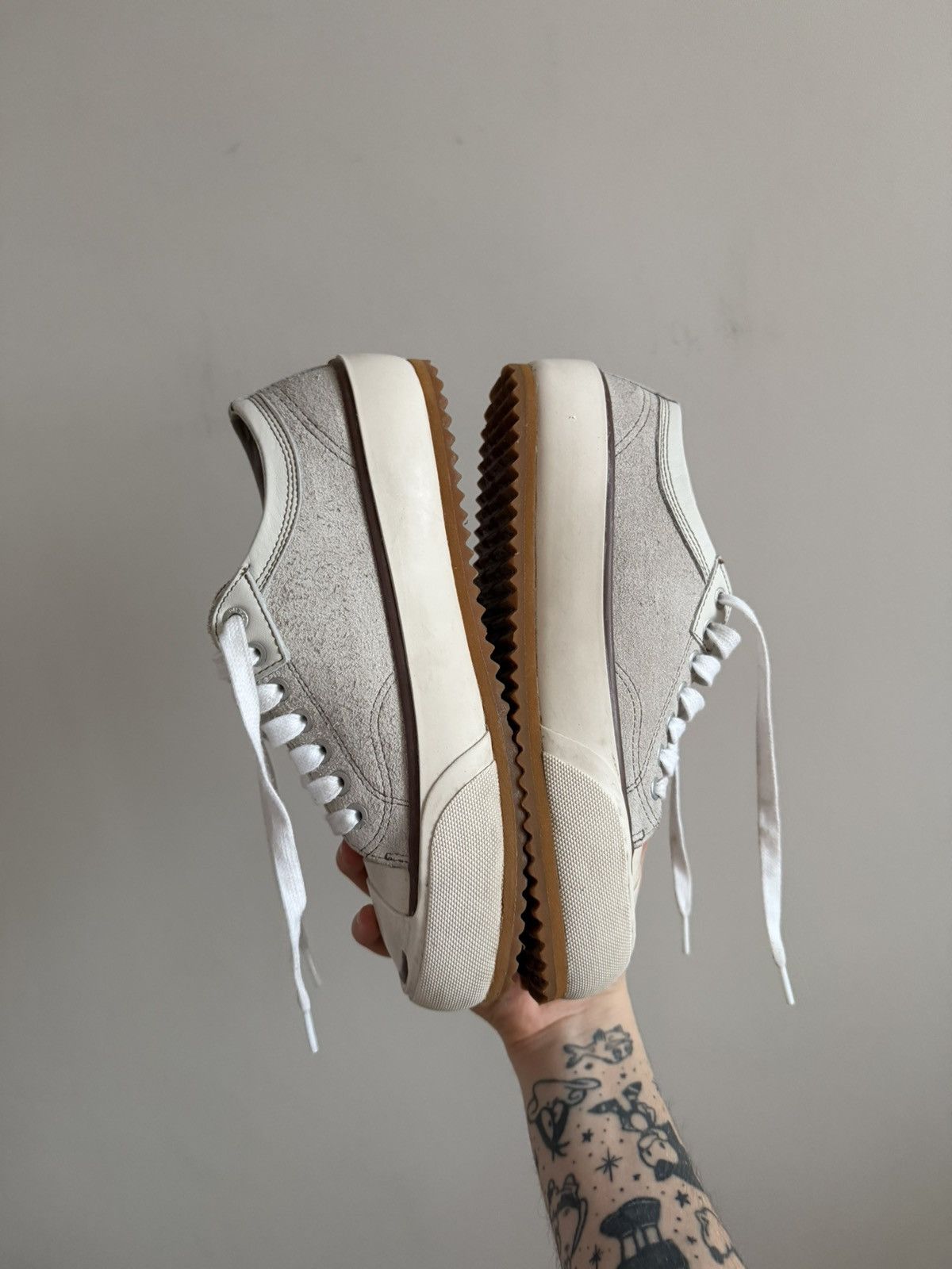 Diesel Vintage Diesel Y2K Suede Platform Sneakers Size US 7.5 / EU 40-41 - 6 Thumbnail