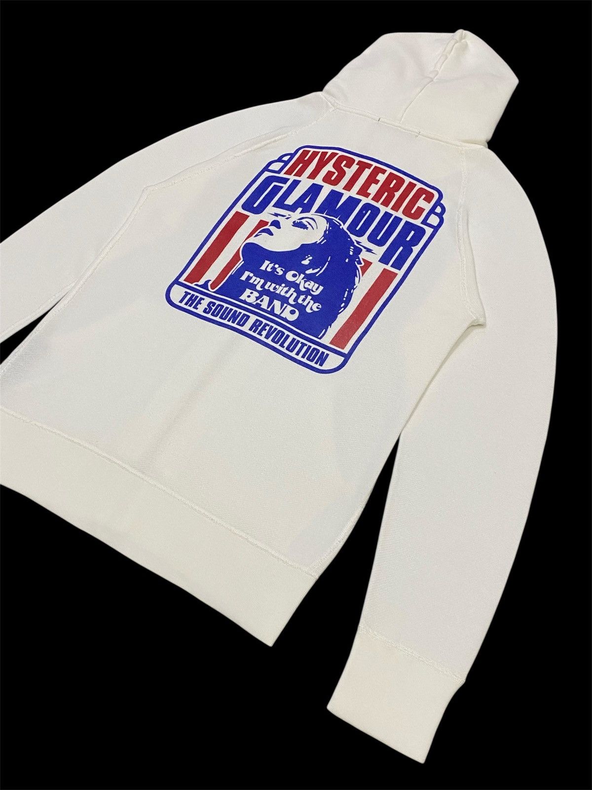 Hysteric Glamour Hysteric Glamour “THE SOUND REVOLUTION” Big Logo Hoodie Size S / US 4 / IT 40 - 25 Thumbnail
