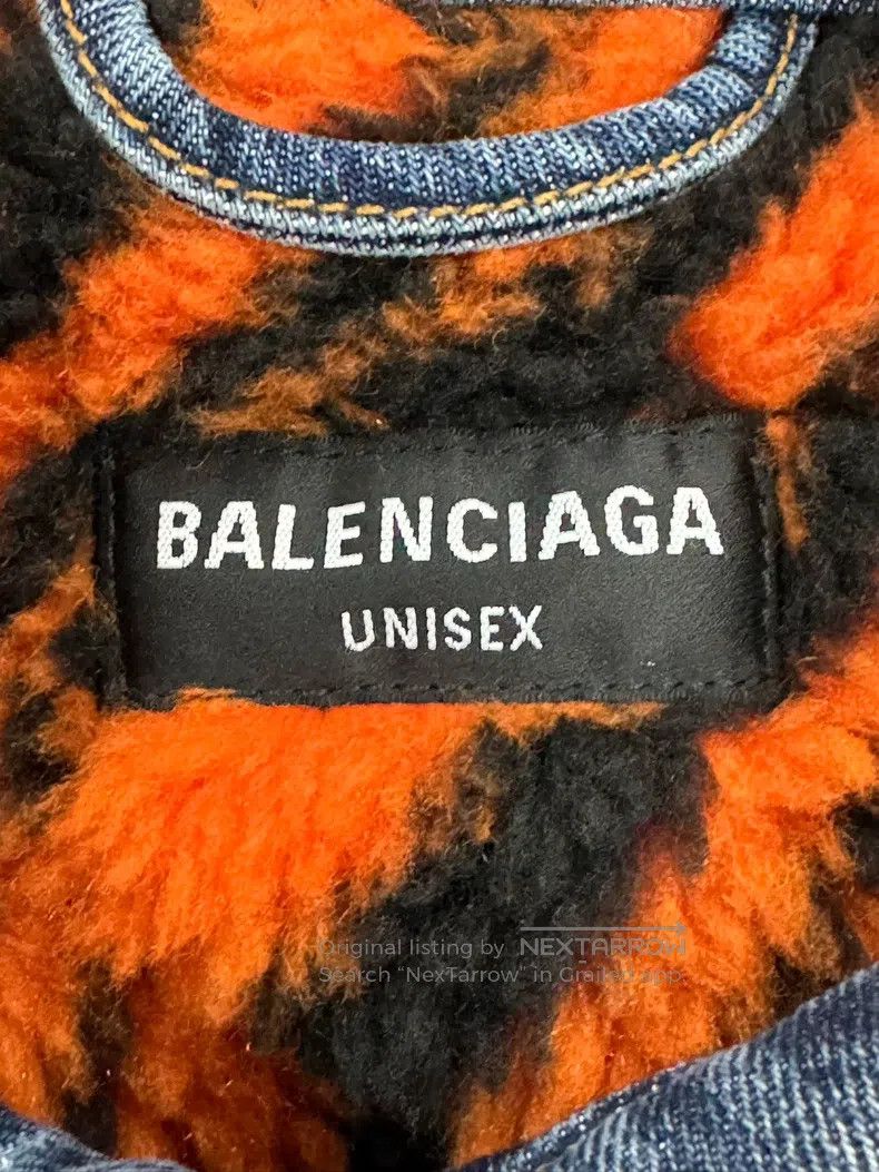Balenciaga Balenciaga Year of the tiger reversible denim jacket Size US S / EU 44-46 / 1 - 7 Thumbnail