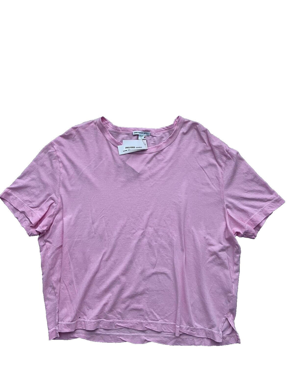James Perse James Perse Cotton Boxy Tee Pink Size ONE SIZE - 1 Thumbnail