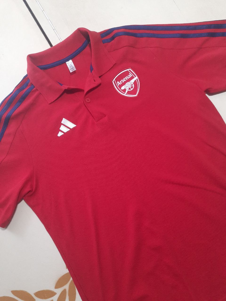 Adidas Adidas Arsenal London Polo Shirt 2024-2025 Size US M / EU 48-50 / 2 - 5 Thumbnail